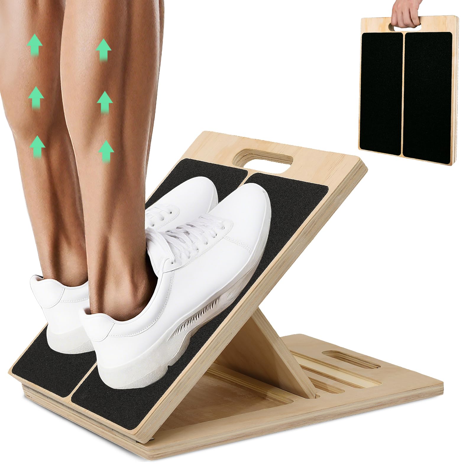 Wobble Board Balance - Papan Keseimbangan Kayu 2 in 1