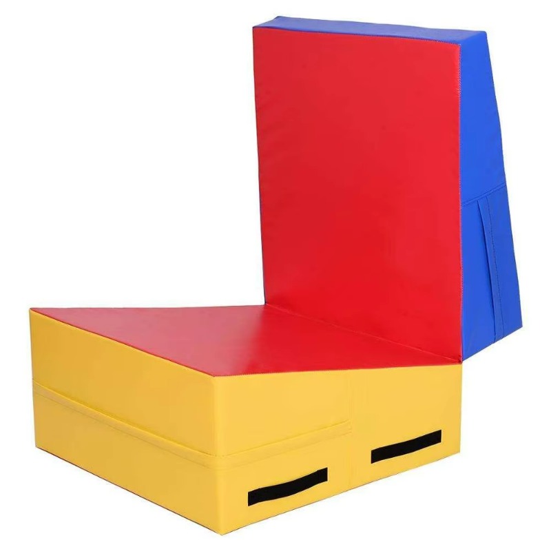 Home Gym Yellow - Matras latihan lipat 80*60*30*5cm warna merah,