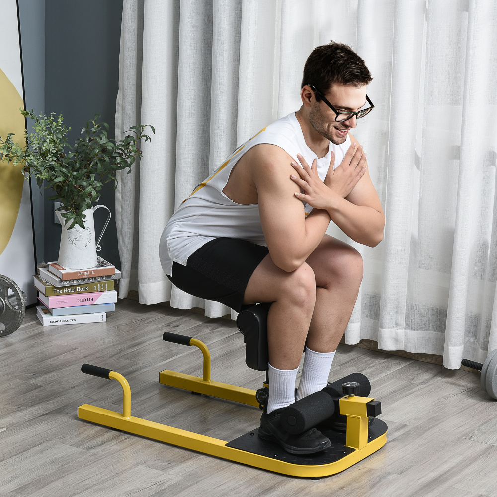 Home Gym Yellow - Ye Soozier 3-in-1 Padded Push Up,