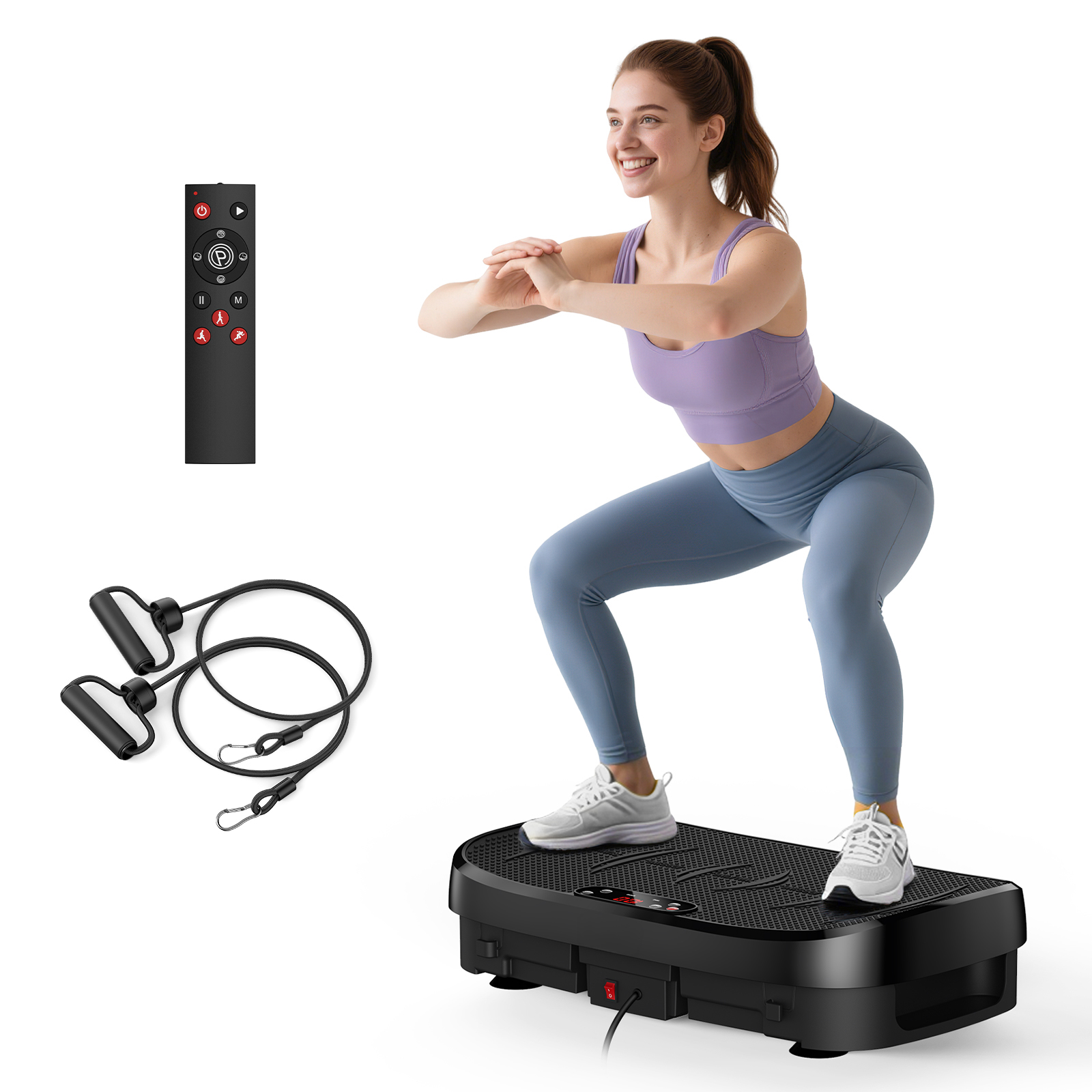 Home Gym Tools - Papan Getar Pembakar Lemak Platform Kebugaran