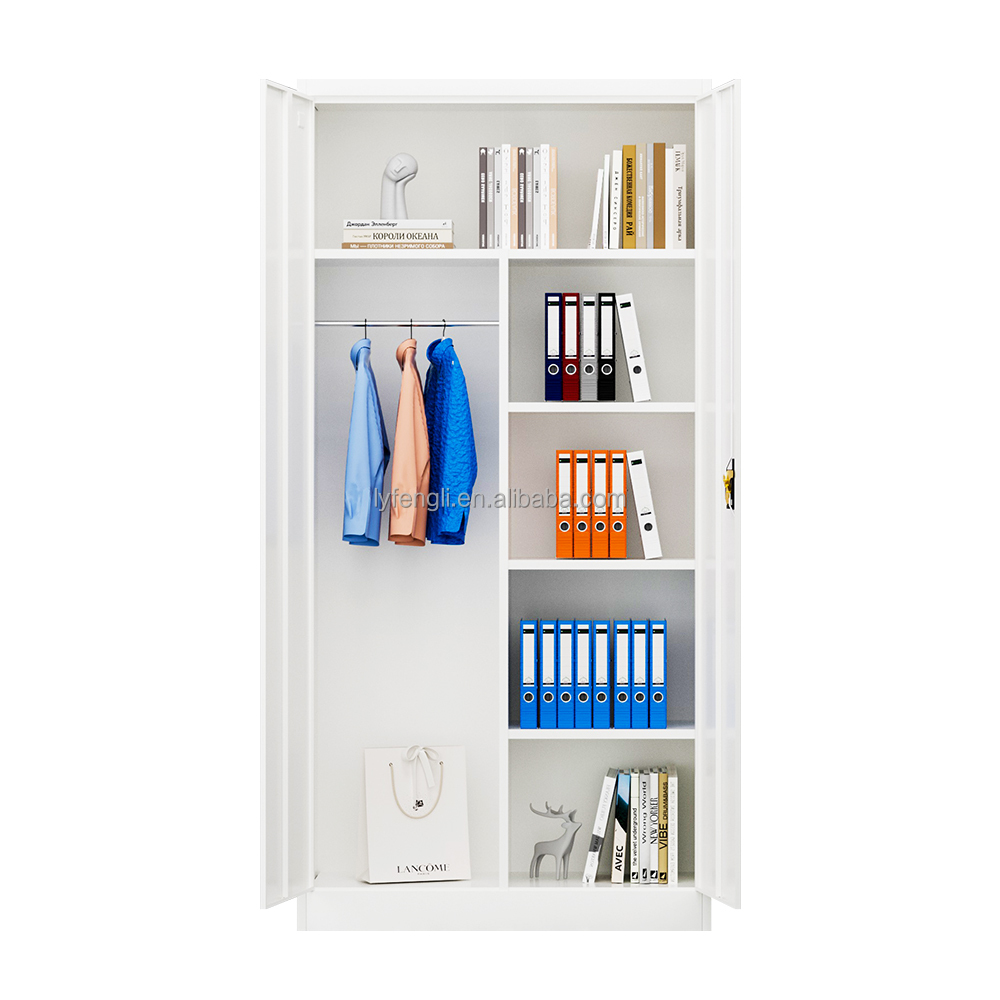 Home Gym In Apartment - Lemari Penyimpanan Logam 2 Pintu, Kabinet