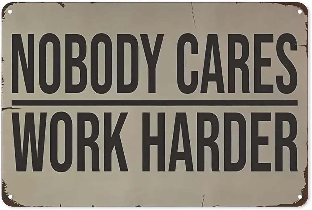 Home Gym Design Ideas - Stiker Dinding 'Tidak Ada Yang Peduli