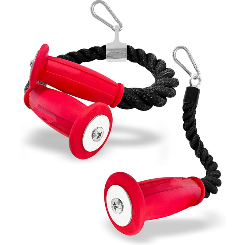 Home Gym Simple - Tali Trisep Ergonomis Anti-selip Kabel Tambahan