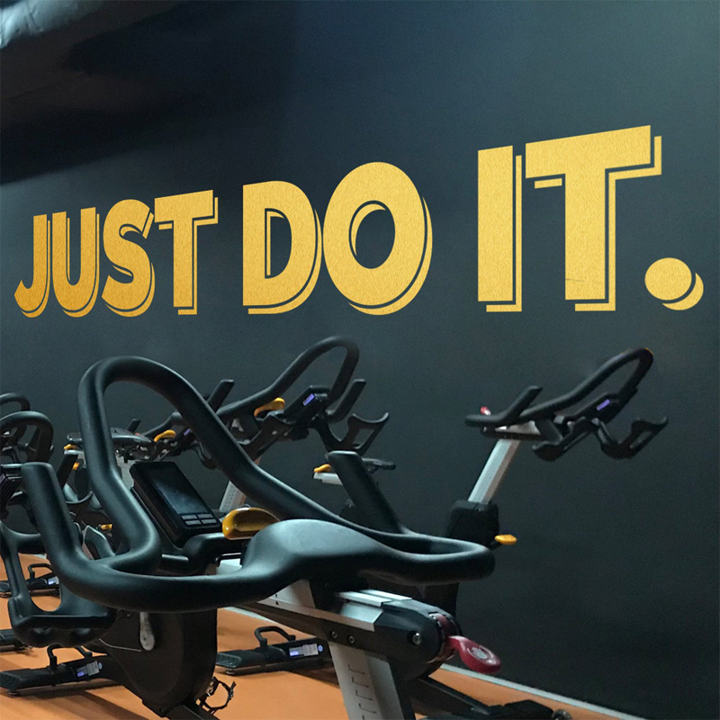 Home Gym Design Ideas - Kutipan Stiker Dinding Desain Gym, Ide