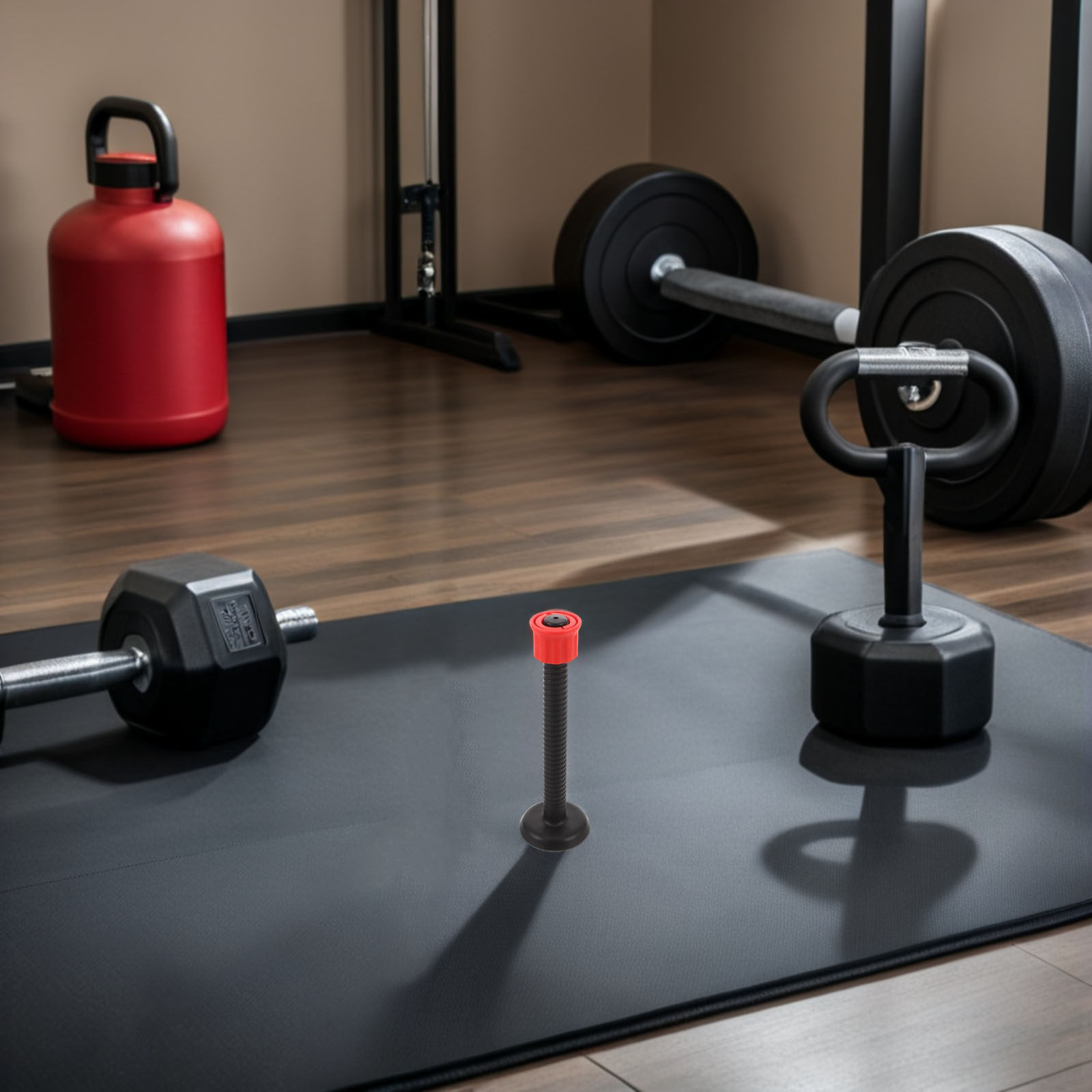 Home Gym Gym - Batang Penyangga Plastik Pegangan Kettlebell Pengganti