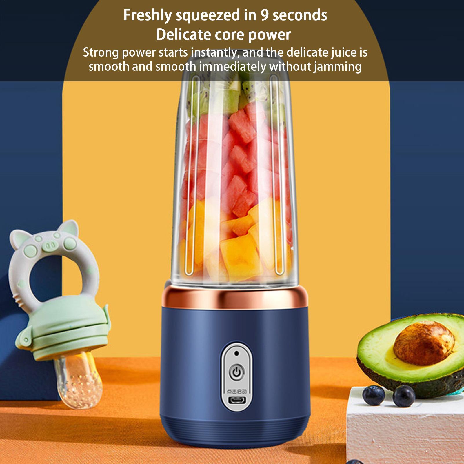 Home Gym In Apartment - Blender Jus Portabel USB Rechargeable, Cangkir