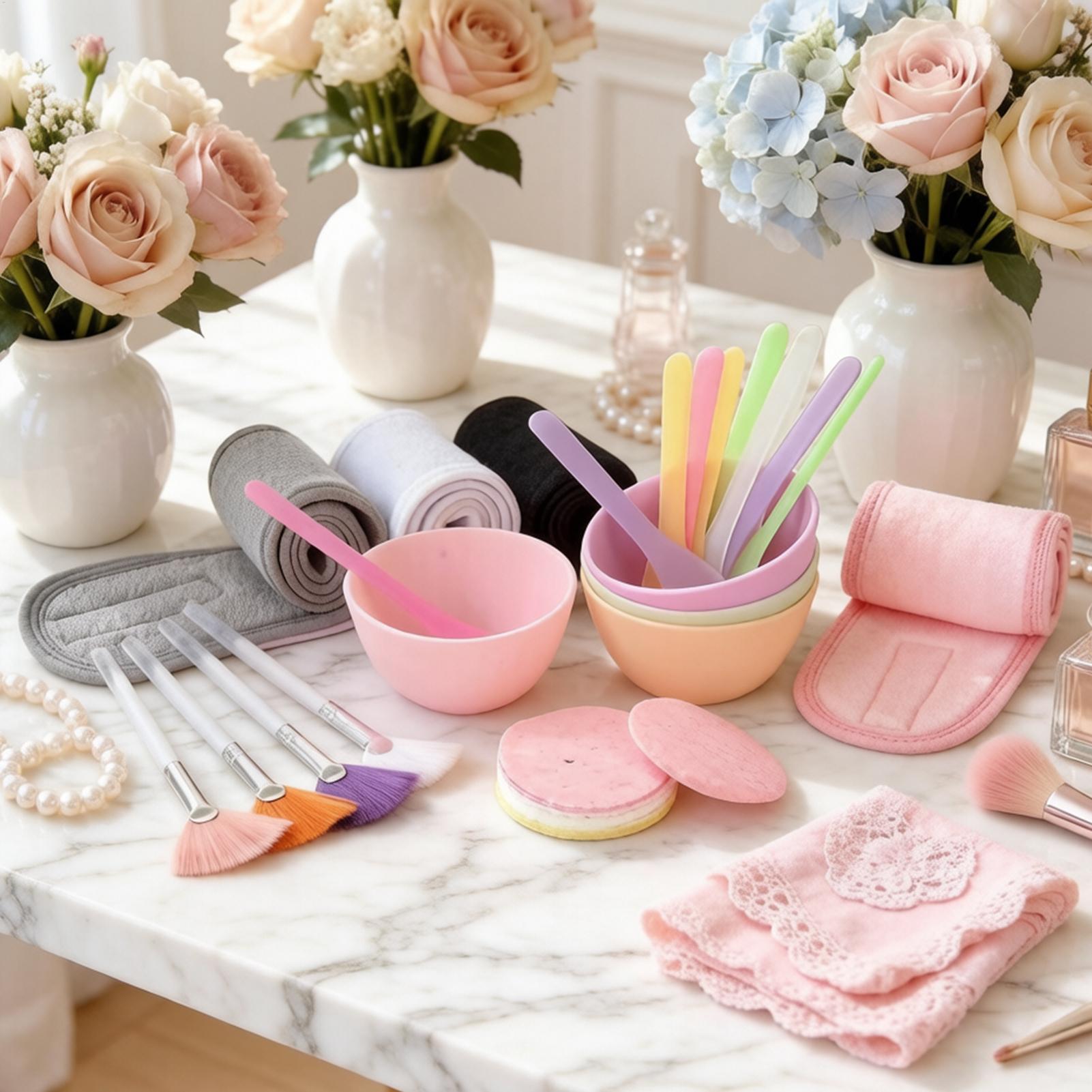 Home Gym Tools - Spatula Penutup Wajah 37 Buah Kuas