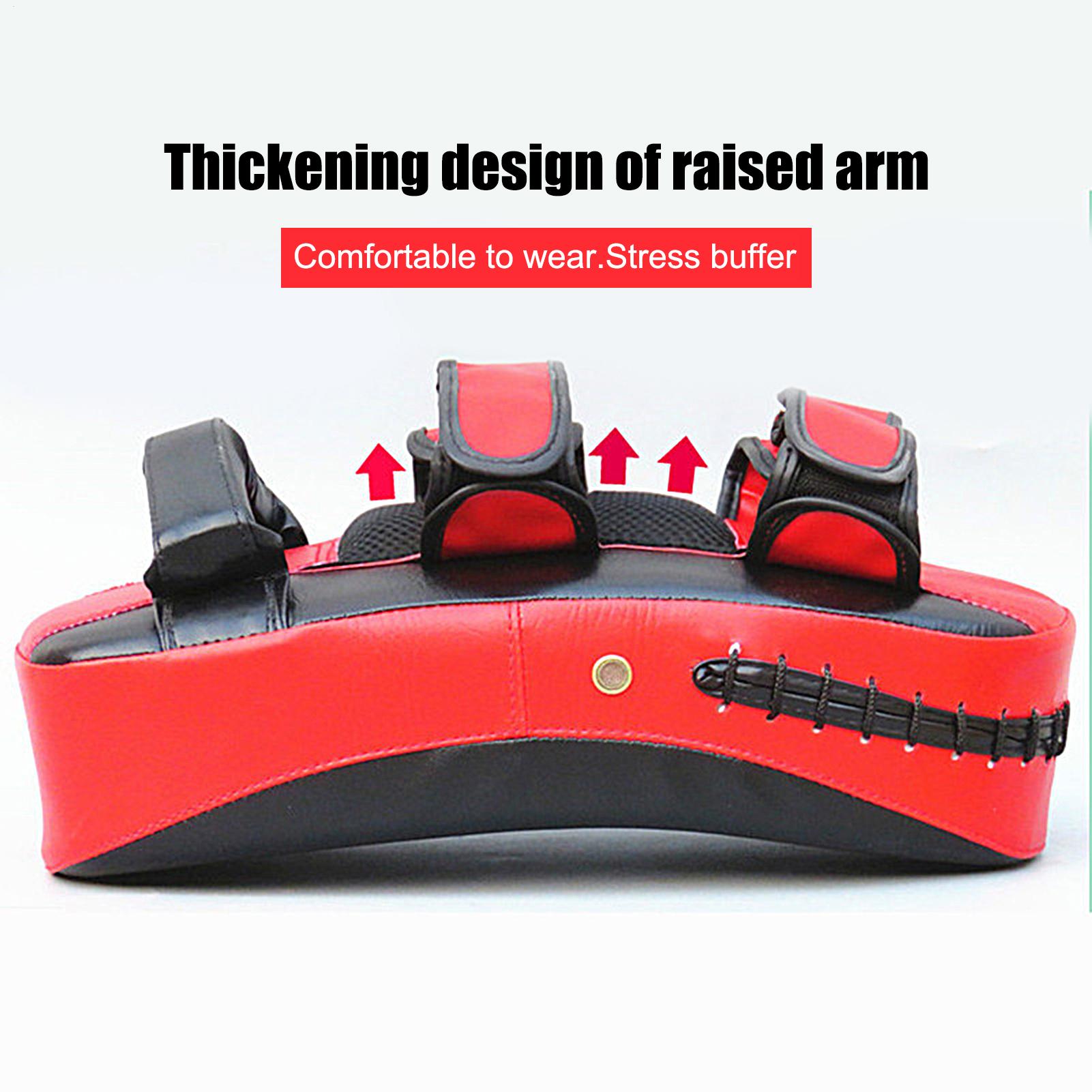 Home Gym Equipment - Bantalan Tinju Kulit PU Melengkung, Peralatan