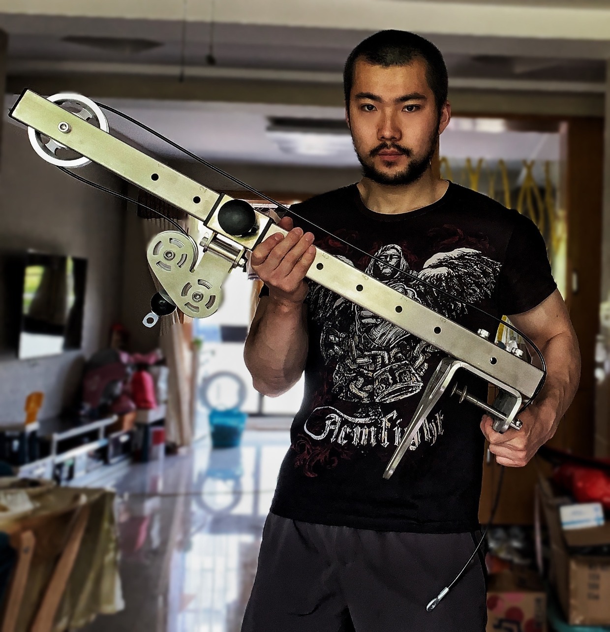 Home Gym System - Alat Latih Otot Lengan Bawah Profesional