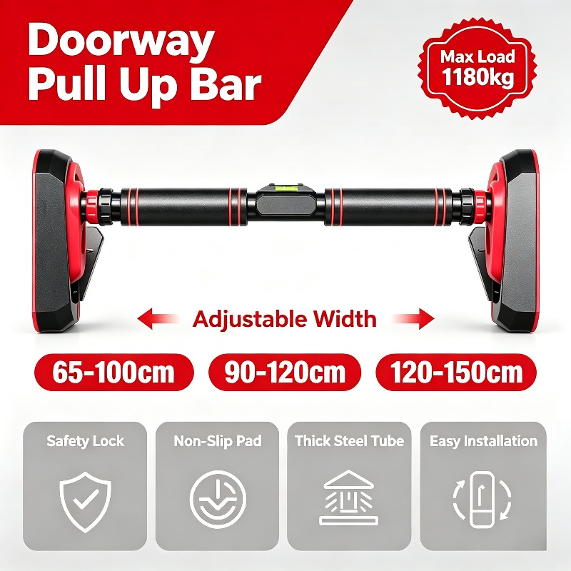 Suspension Trainer Door - Pull Up Bar Tanpa Bor, Desain