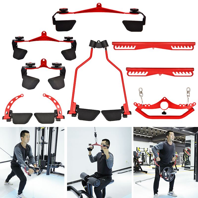 Home Gym Lat Pulldown Machine - Mesin Kabel Pulley Gym Bar Pull