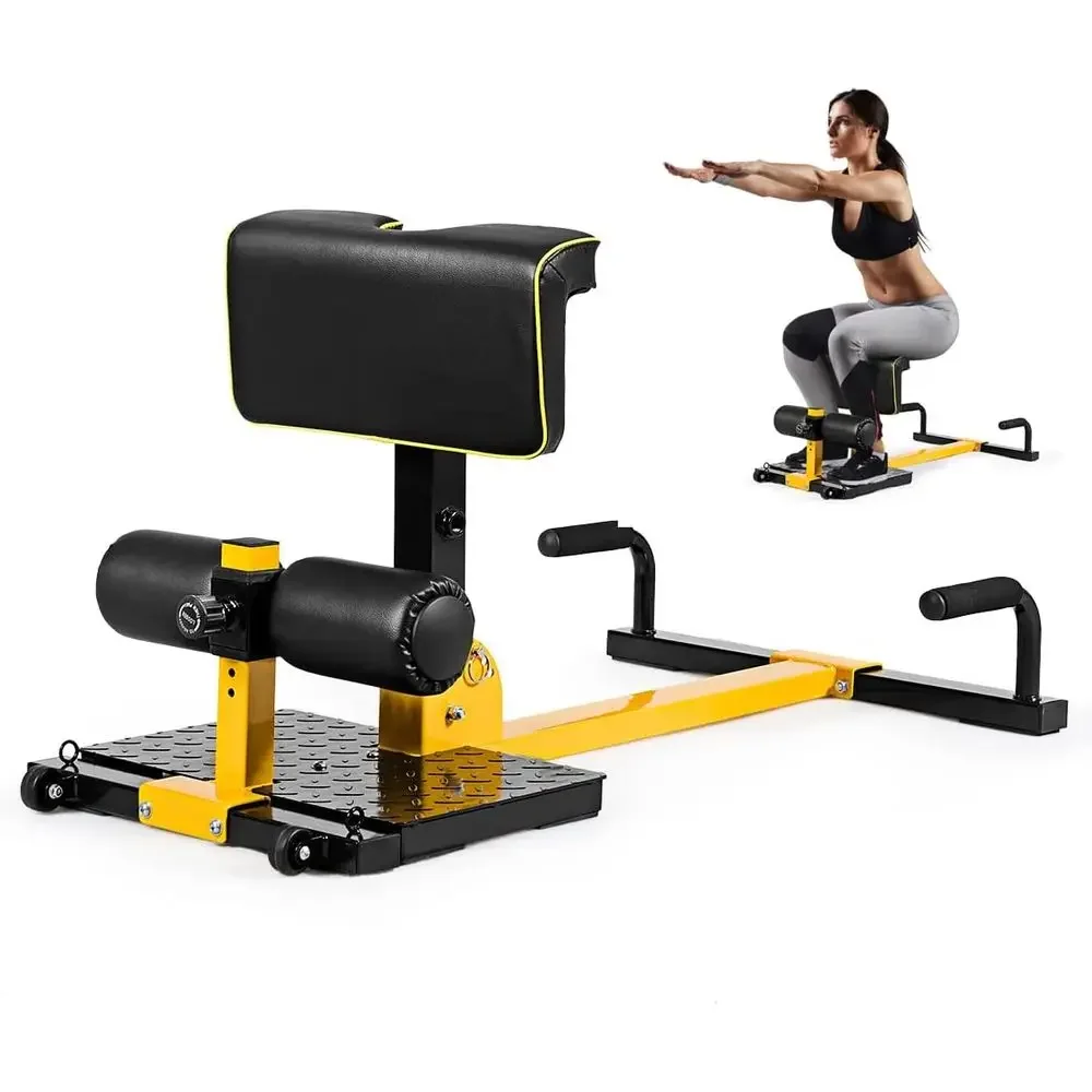 Home Gym Yellow - Peralatan Gym Rumahan Multifungsi 8-in-1 untuk