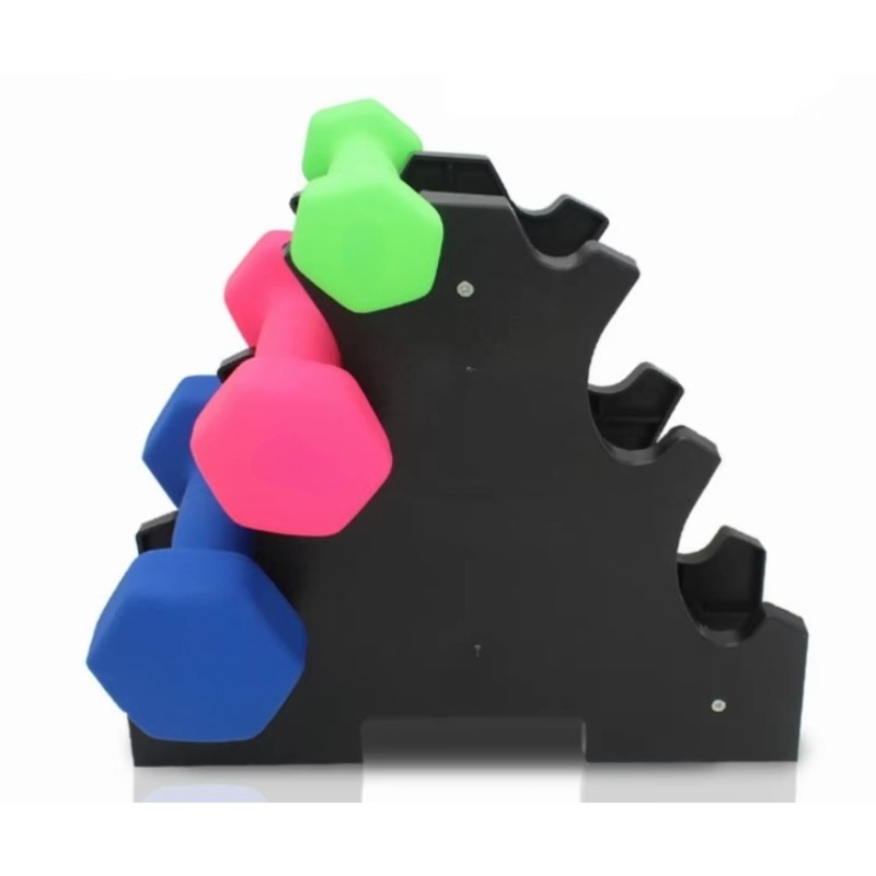 Rak Penyimpanan Dumbbell 3 Tin - Home Gym Gym ulasan dan harga