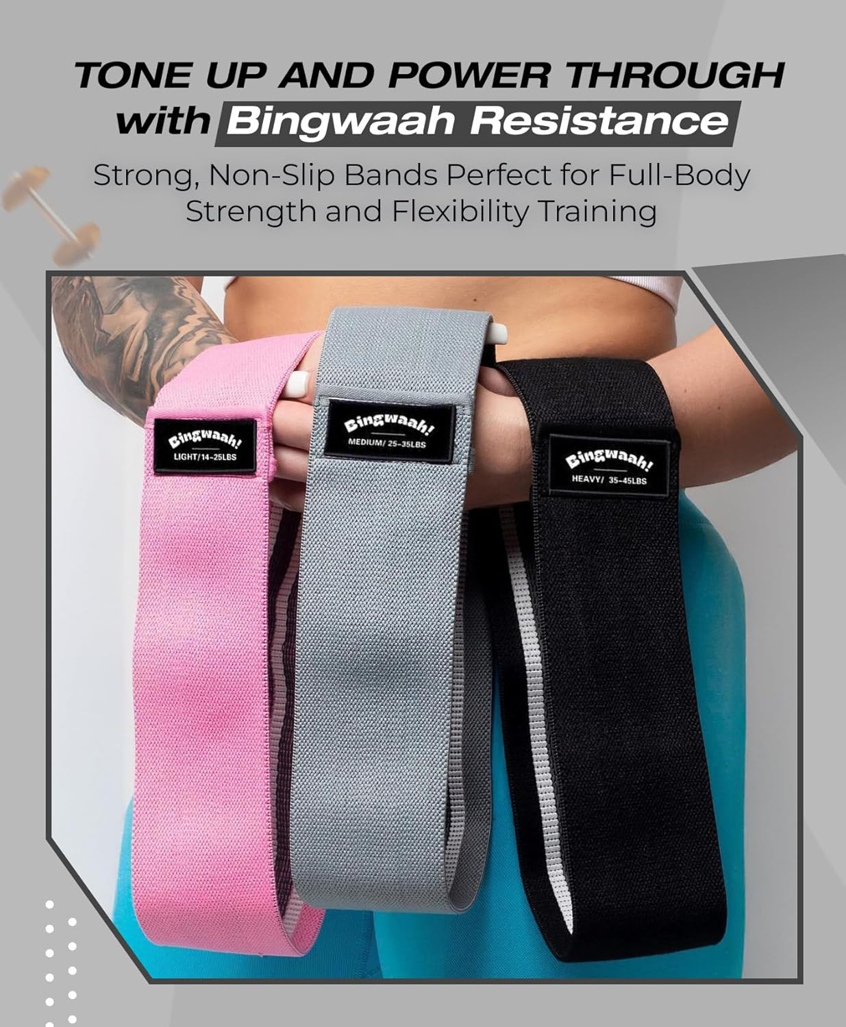 Band Resistensi Kain untuk Wan - Resistance Loop Mini Band ulasan dan harga