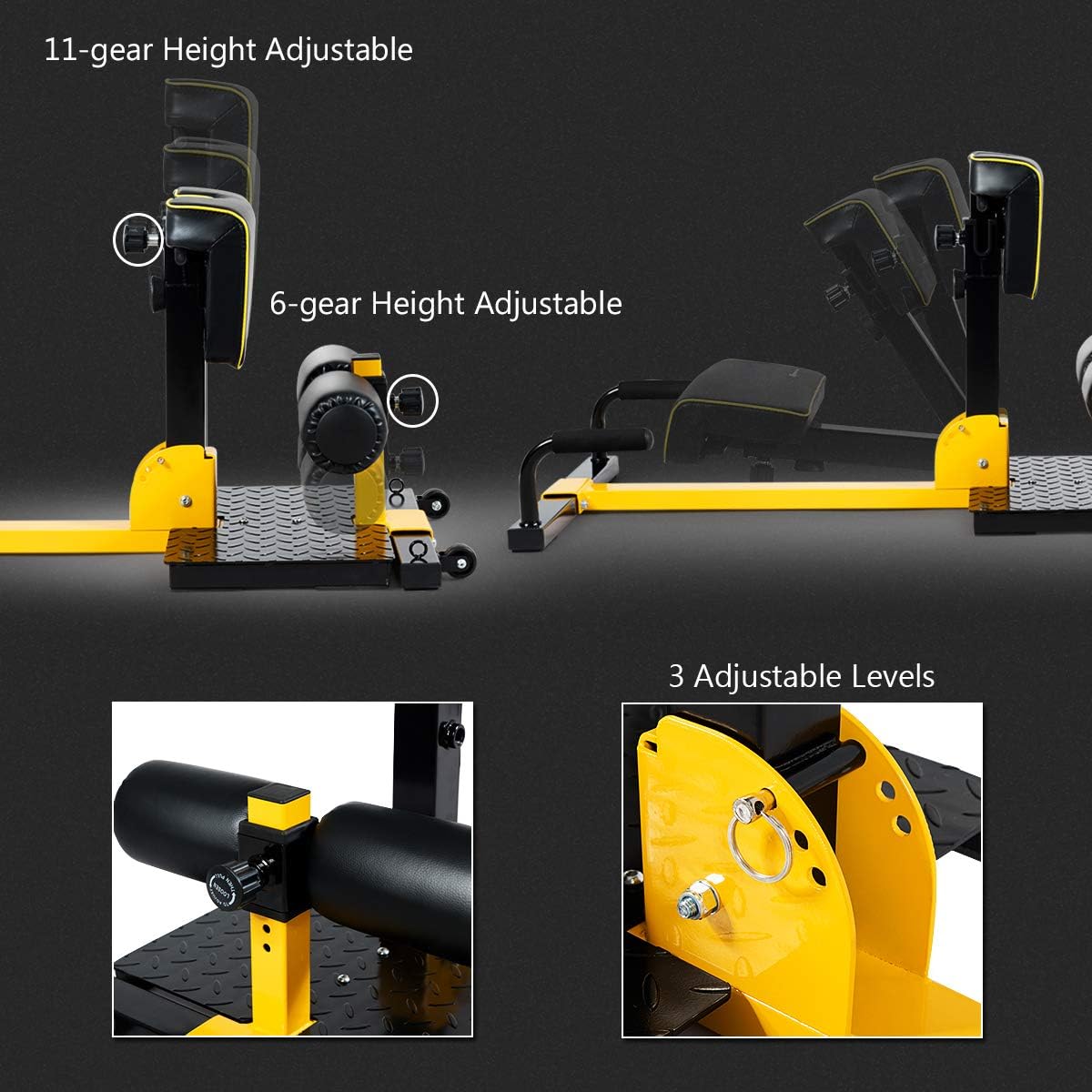 Alat Latihan Inti Tubuh untuk  - Home Gym Yellow ulasan dan harga