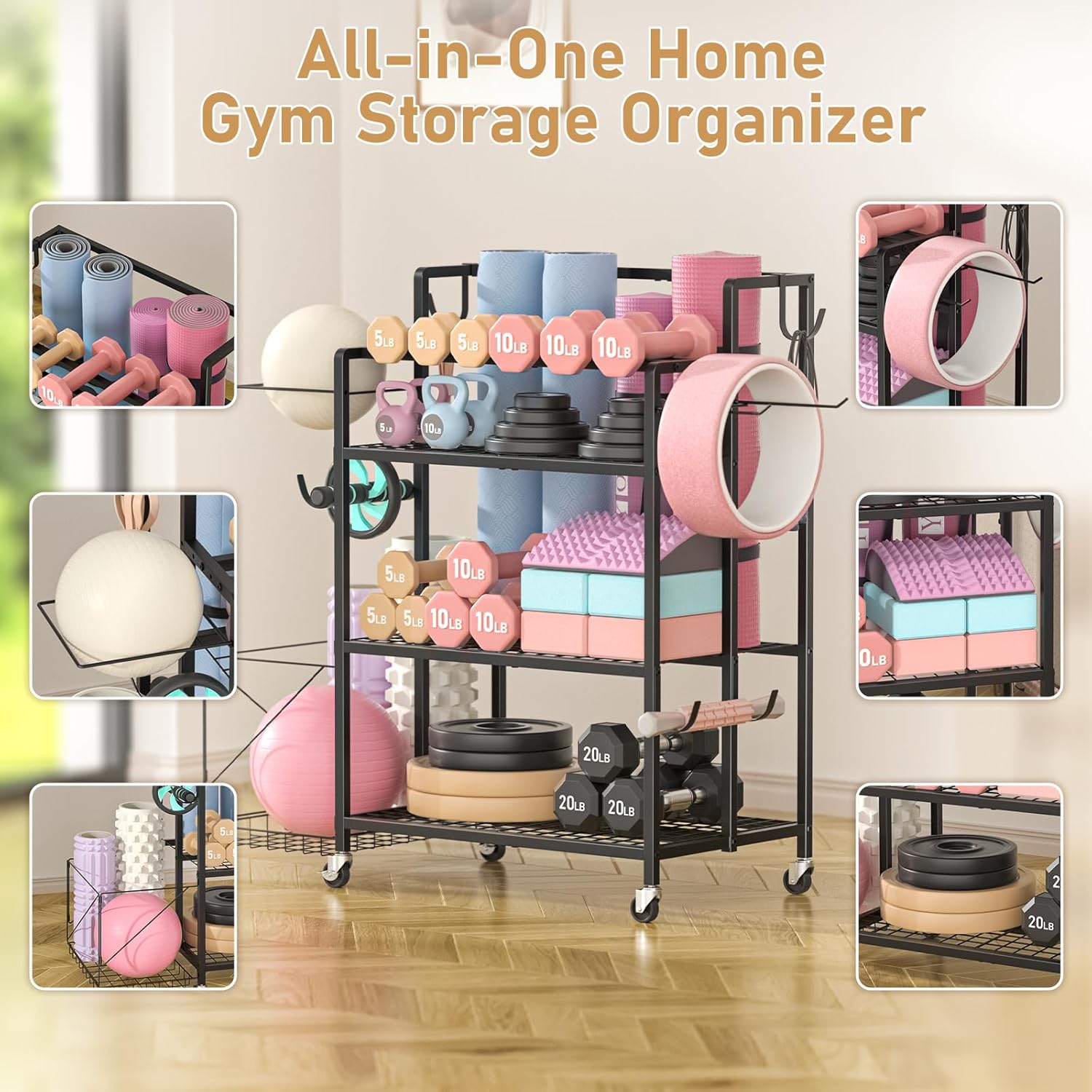 Penyimpanan Peralatan Gym Ruma - Home Gym Equipment ulasan dan harga