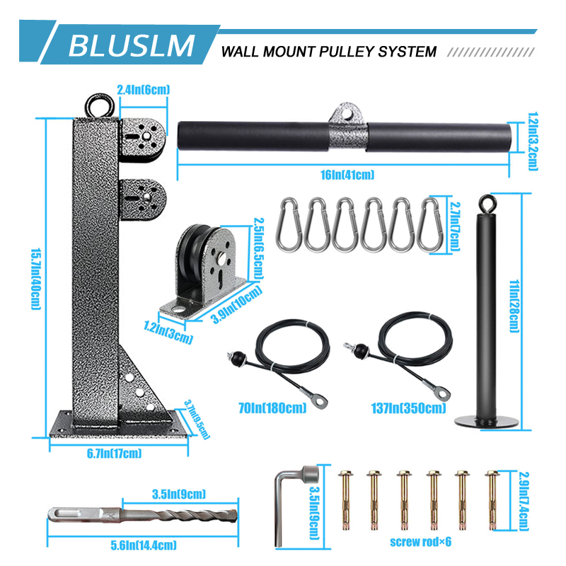 Sistem Katrol Gym Terpasang di - Home Gym System ulasan dan harga