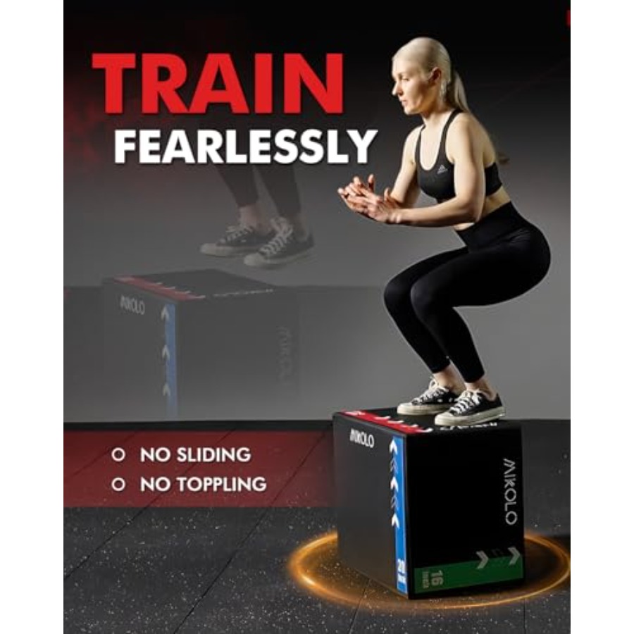 Latihan gym di rumah: kotak pl - Home Gym Jump Box ulasan dan harga