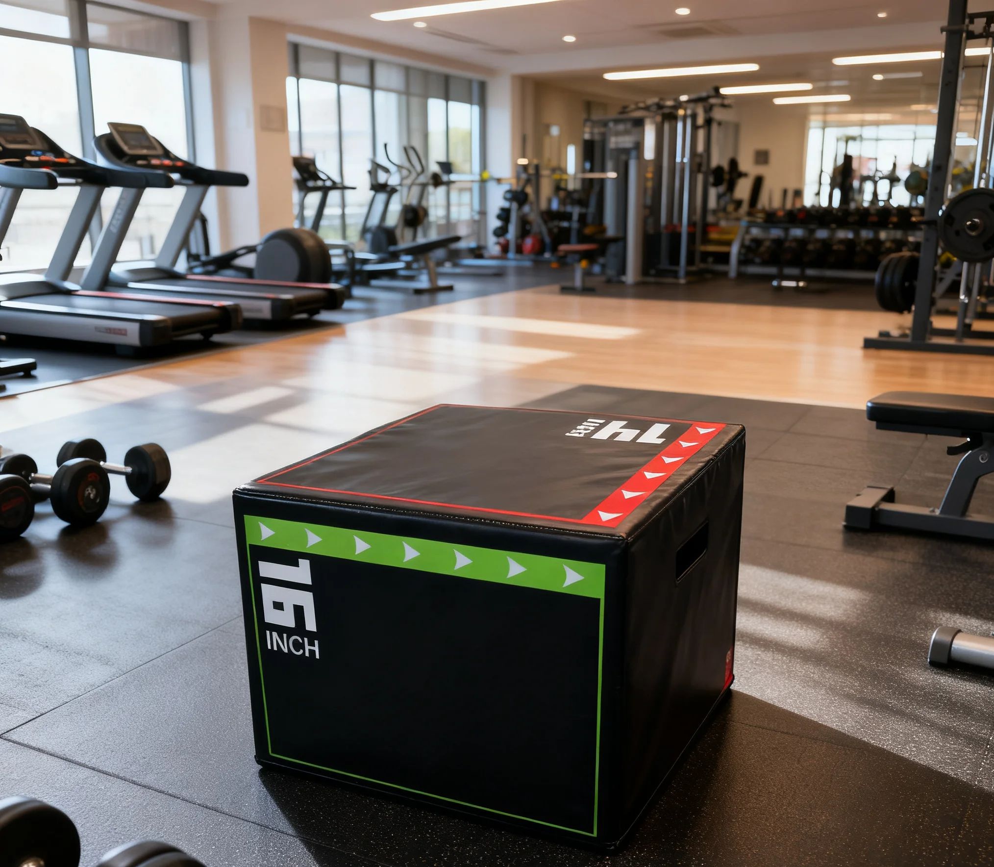 Kotak Lompat Plyometric 3-in-1 - Home Gym Jump Box ulasan dan harga
