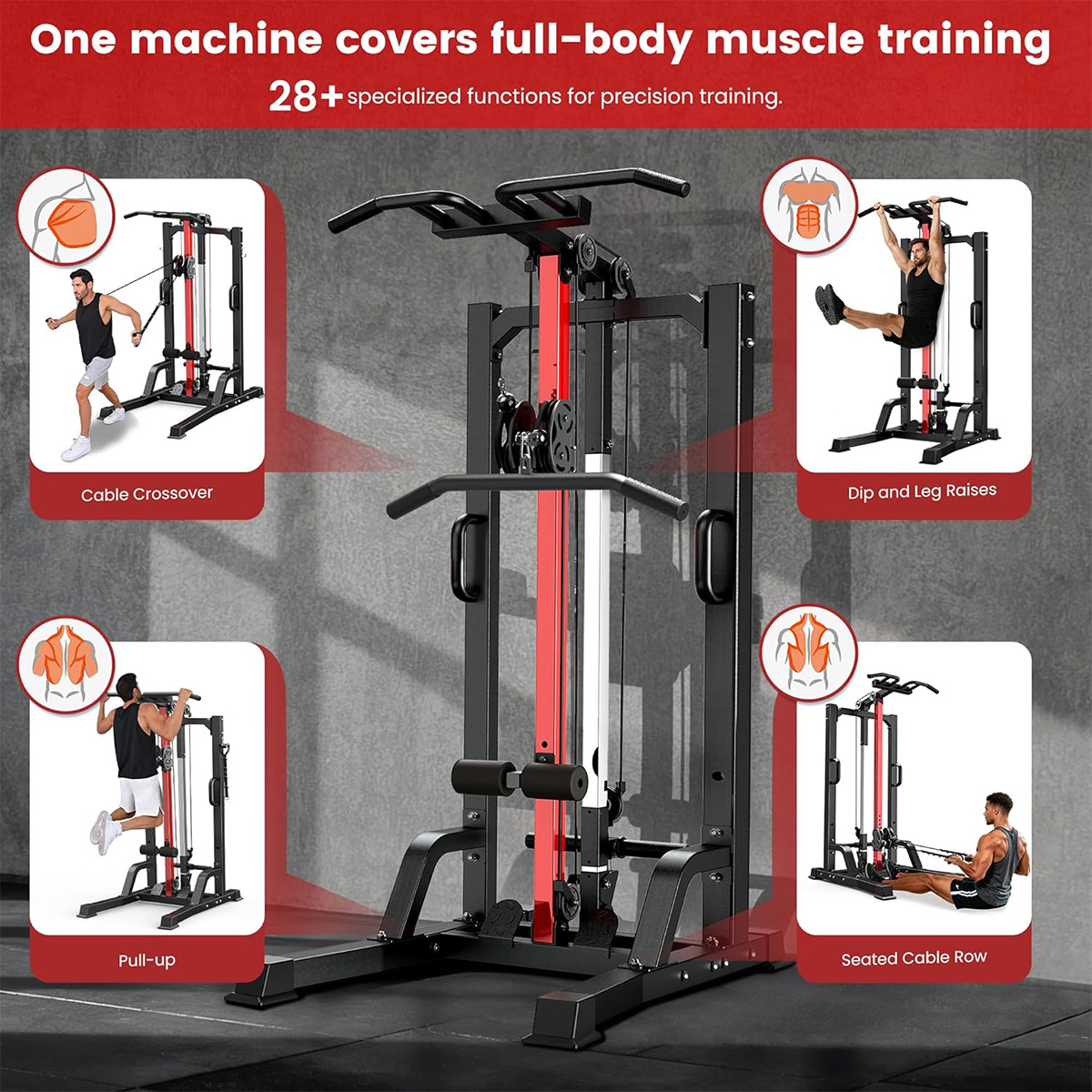 Mesin Gym Rumah Pooboo - Siste - Home Gym System ulasan dan harga