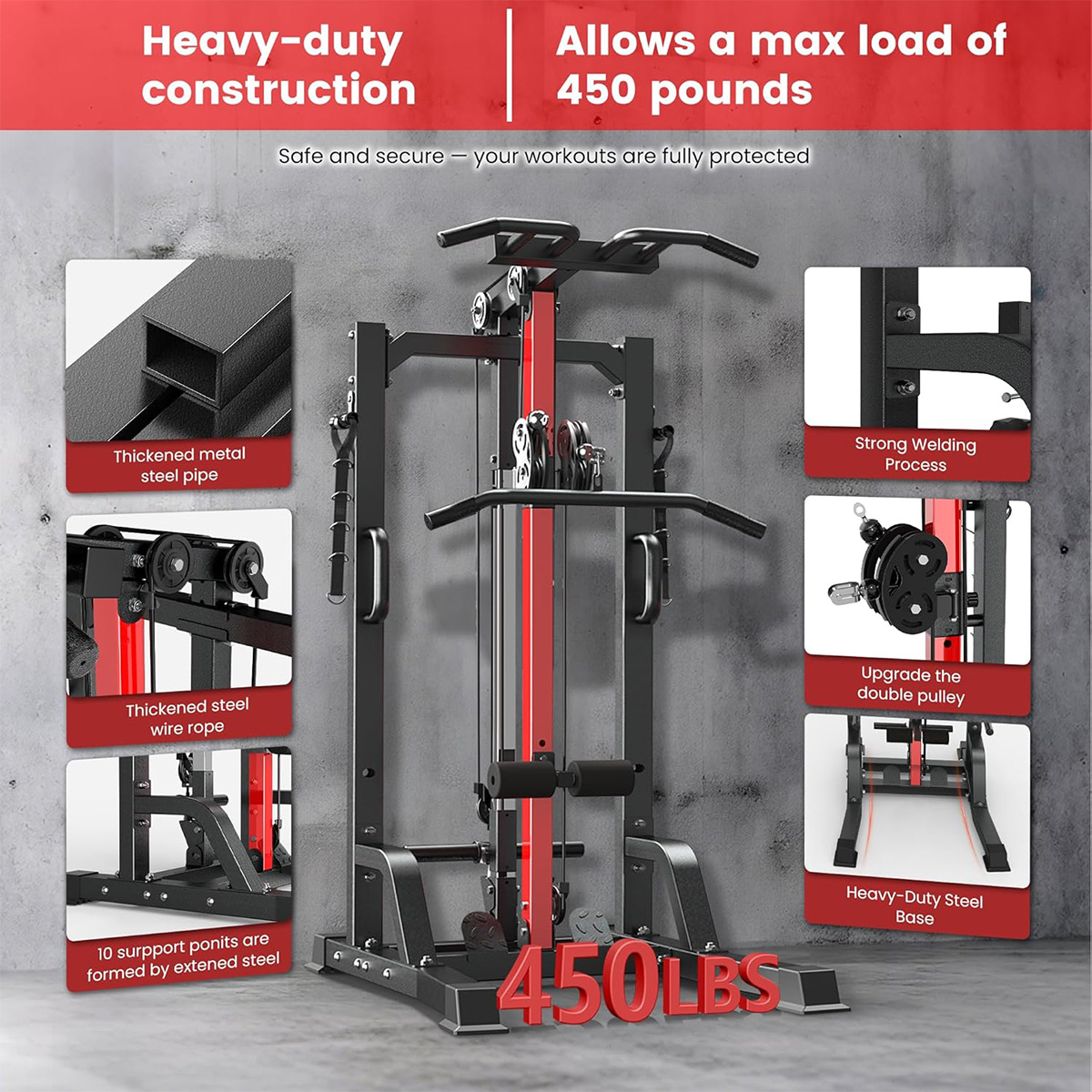 Mesin Gym Rumah Pooboo - Siste - Home Gym System ulasan dan harga