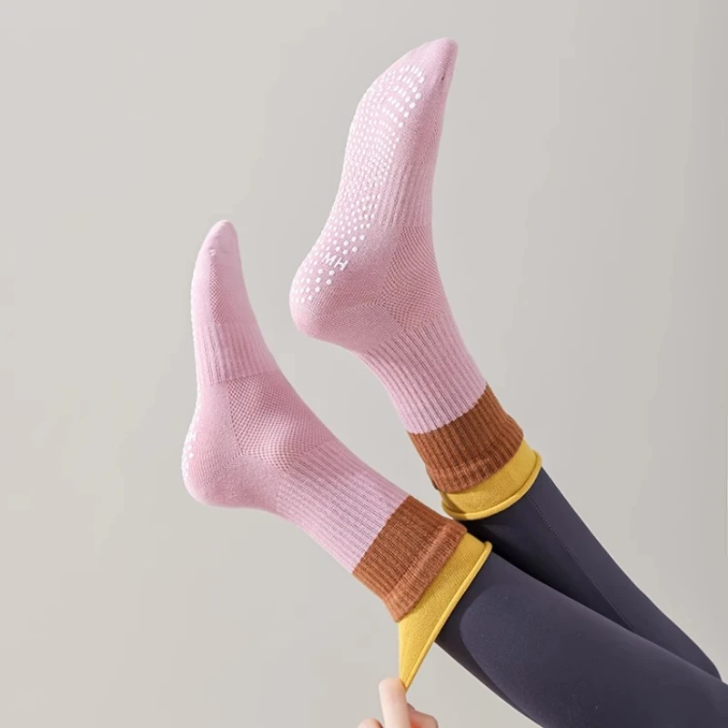 Kaus Kaki Yoga Anti-selip Sili - Home Gym Floor ulasan dan harga