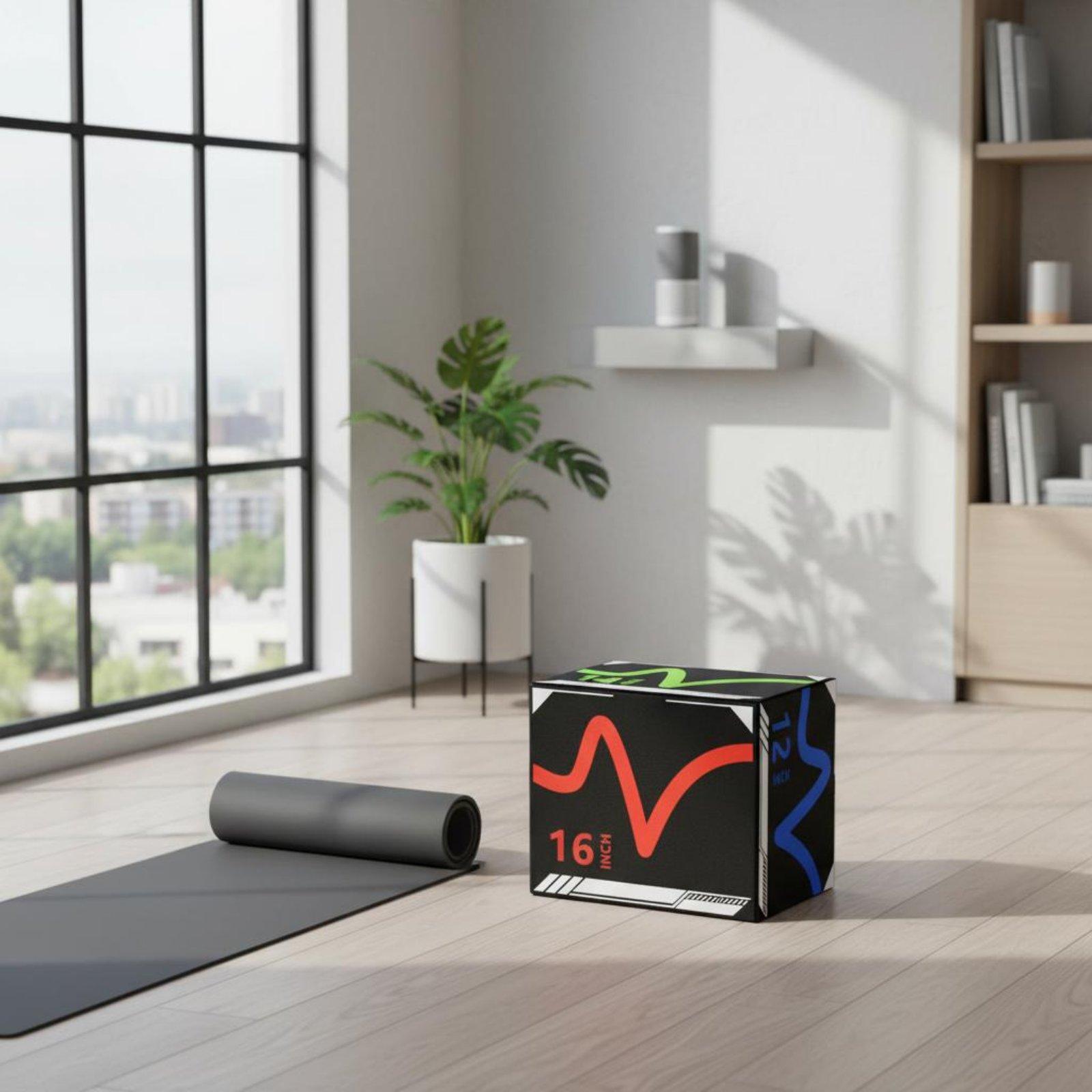 Kotak Latihan Pliometrik Serba - Home Gym Jump Box ulasan dan harga
