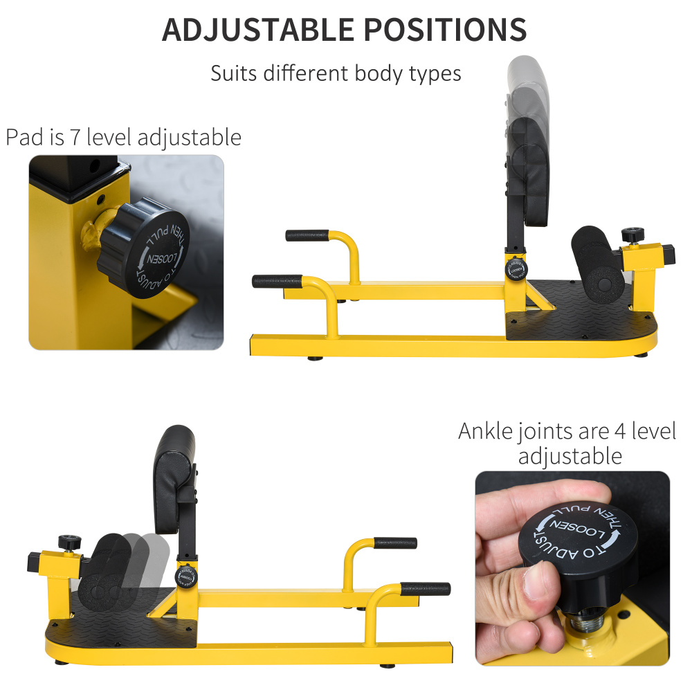 Ye Soozier 3-in-1 Padded Push  - Home Gym Yellow ulasan dan harga
