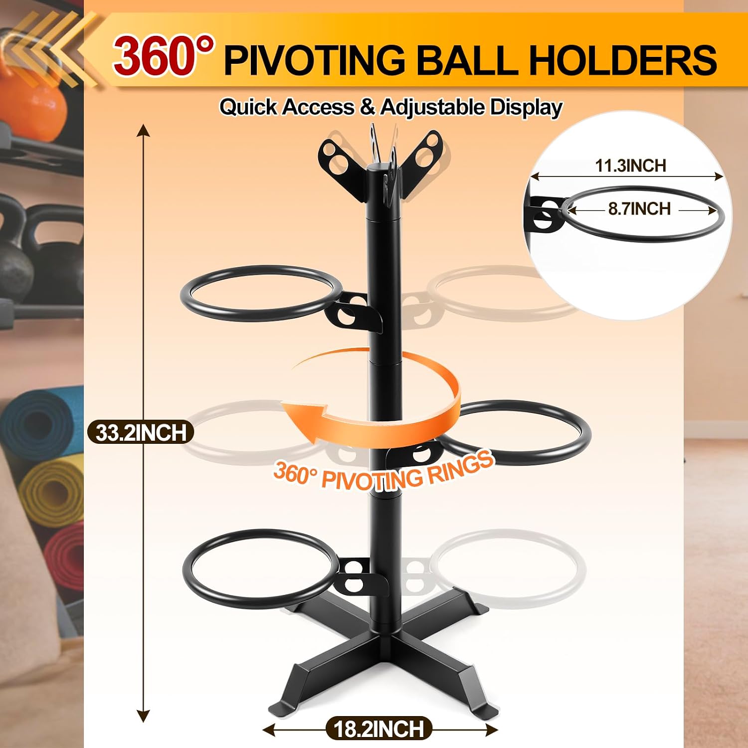 Rak Bola Medisin untuk Gym Rum - Medicine Ball Slam ulasan dan harga