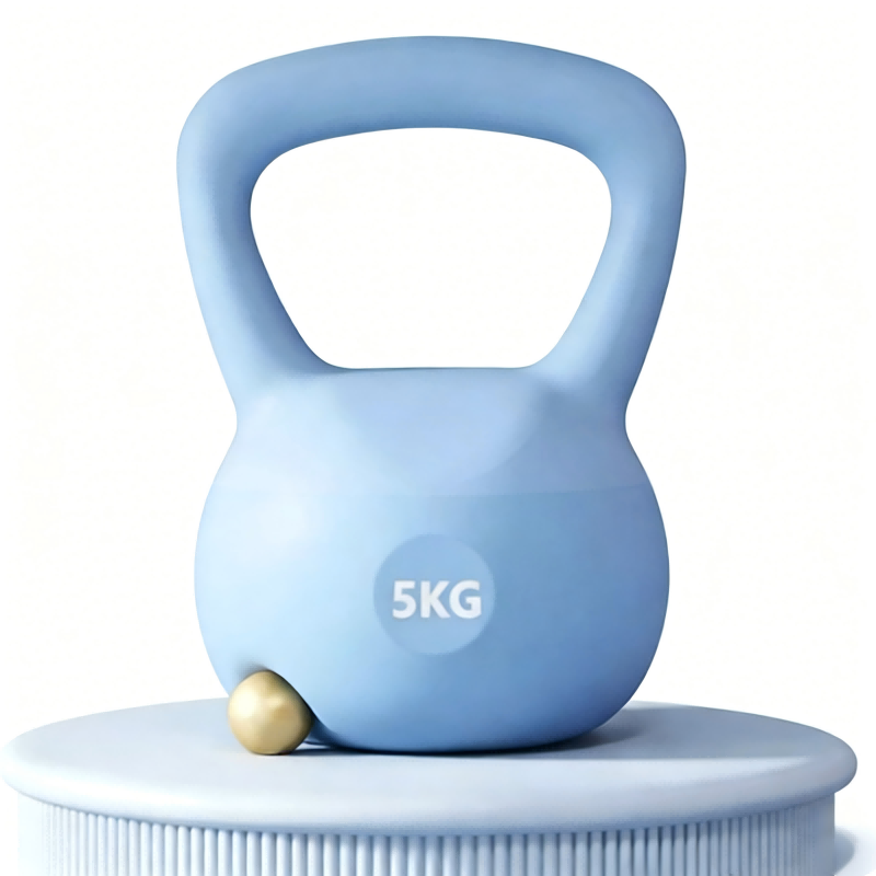 Kettlebell PVC 5KG Anti-Selip  - Home Gym Floor ulasan dan harga