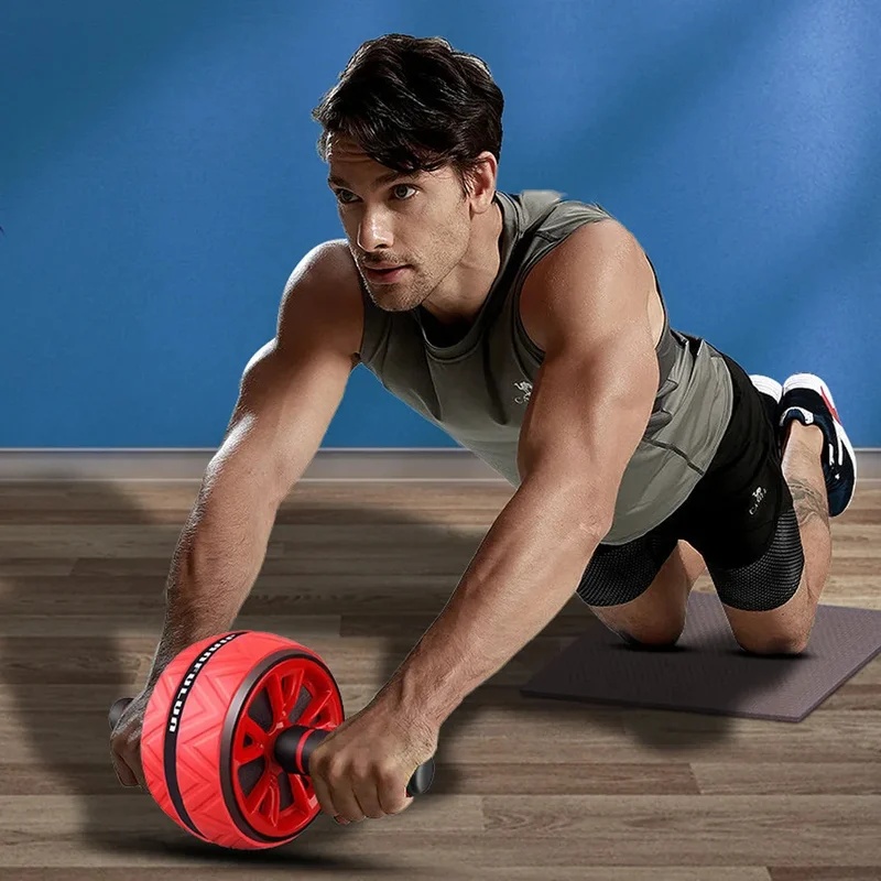 Roda Roller Ab Anti-Selip, Per - Home Gym Simple ulasan dan harga