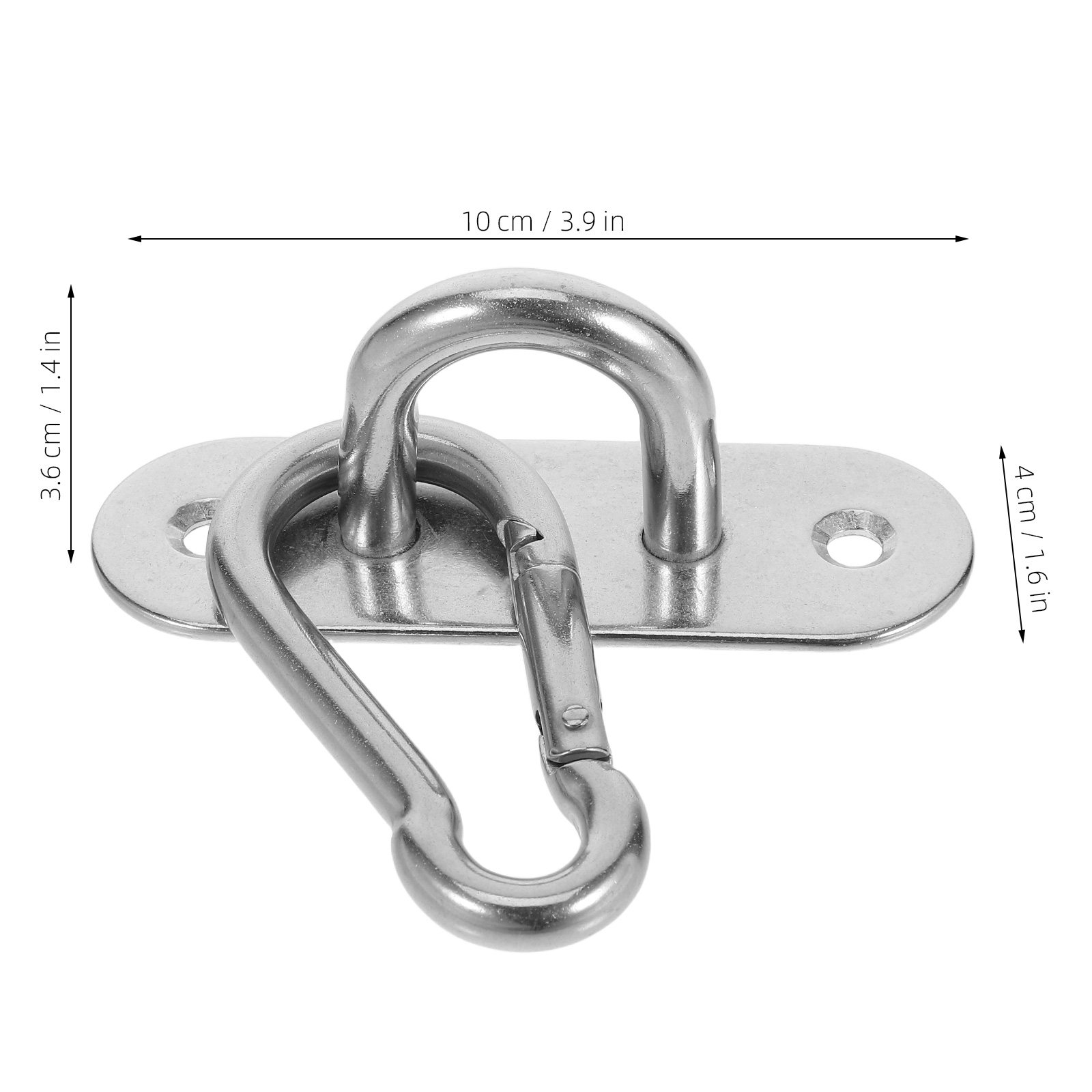 Pengait Pintu Oval Perak untuk - Suspension Trainer Door ulasan dan harga