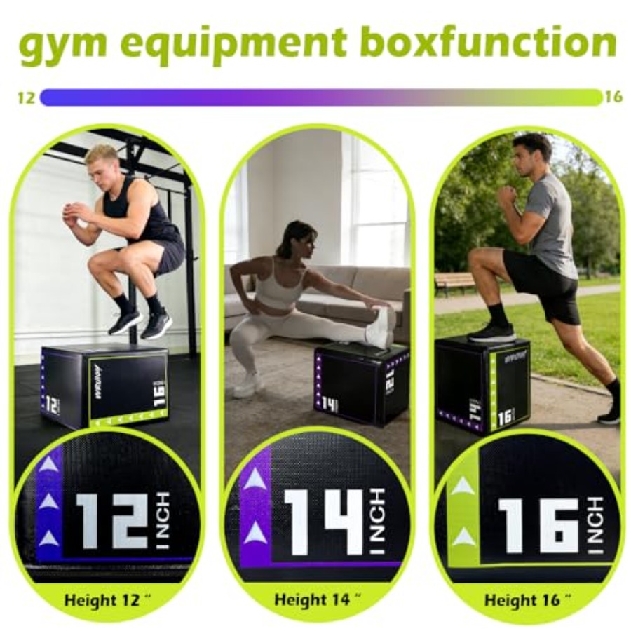 Kotak latihan gym rumahan: bus - Home Gym Jump Box ulasan dan harga
