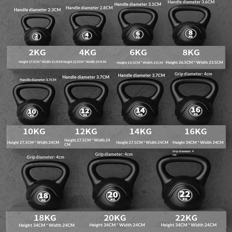 2026  Kettlebell Fitness 8kg y - Home Gym Simple ulasan dan harga