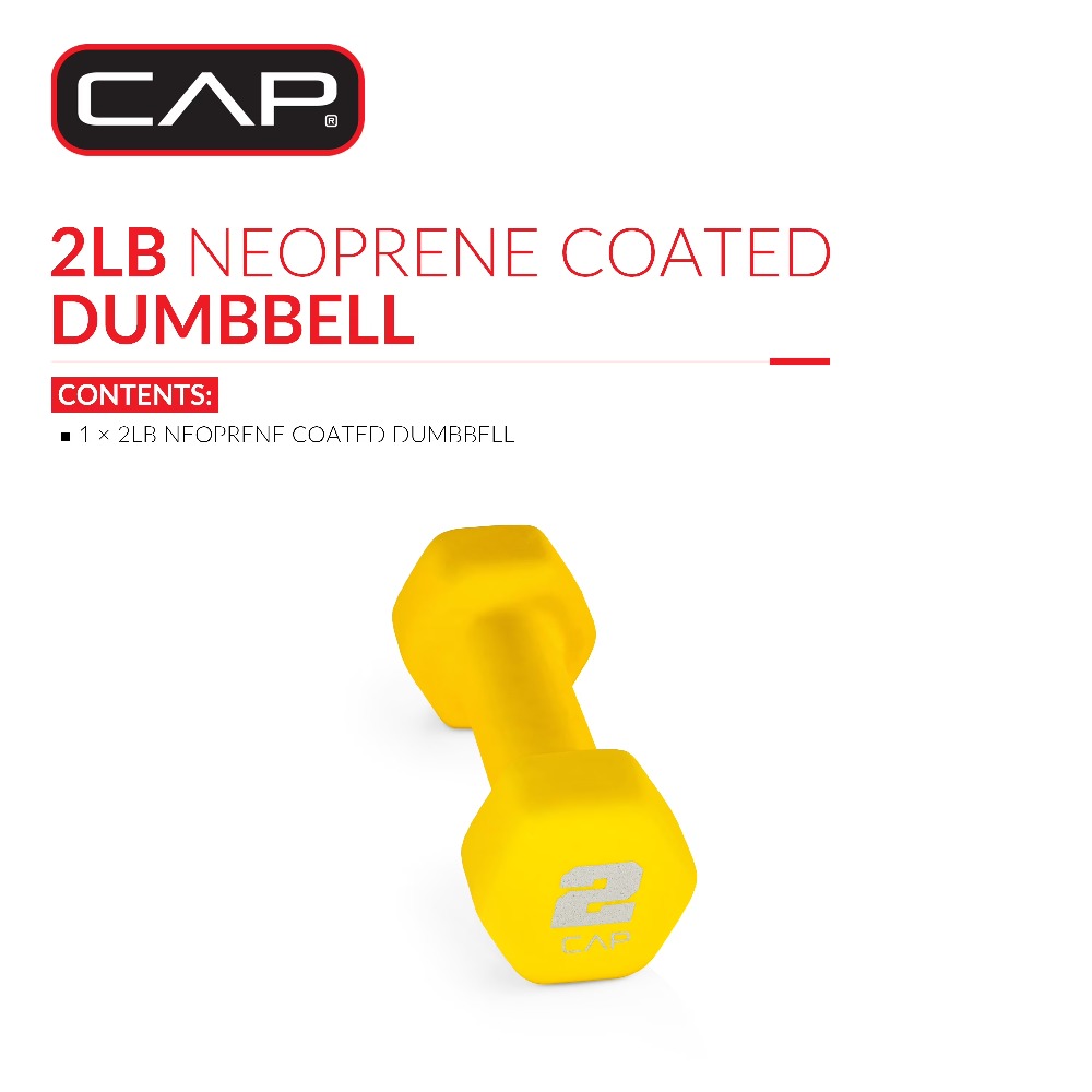 Dumbbell Neoprene 2lb untuk La - Home Gym Yellow ulasan dan harga