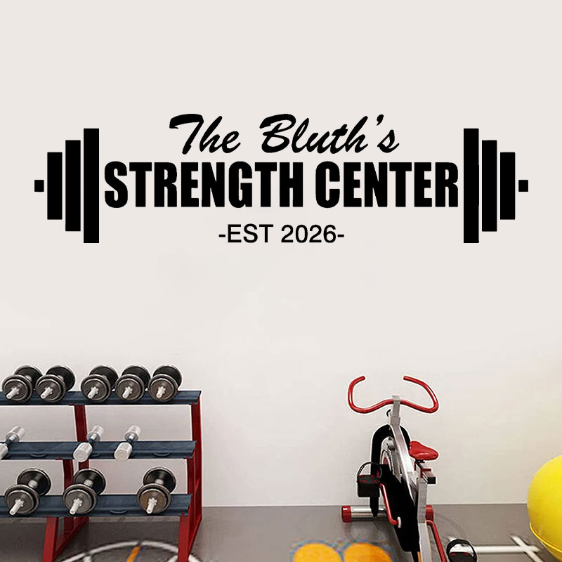 Stiker Nama Gym Rumah Kustom y - Home Gym Design Ideas ulasan dan harga
