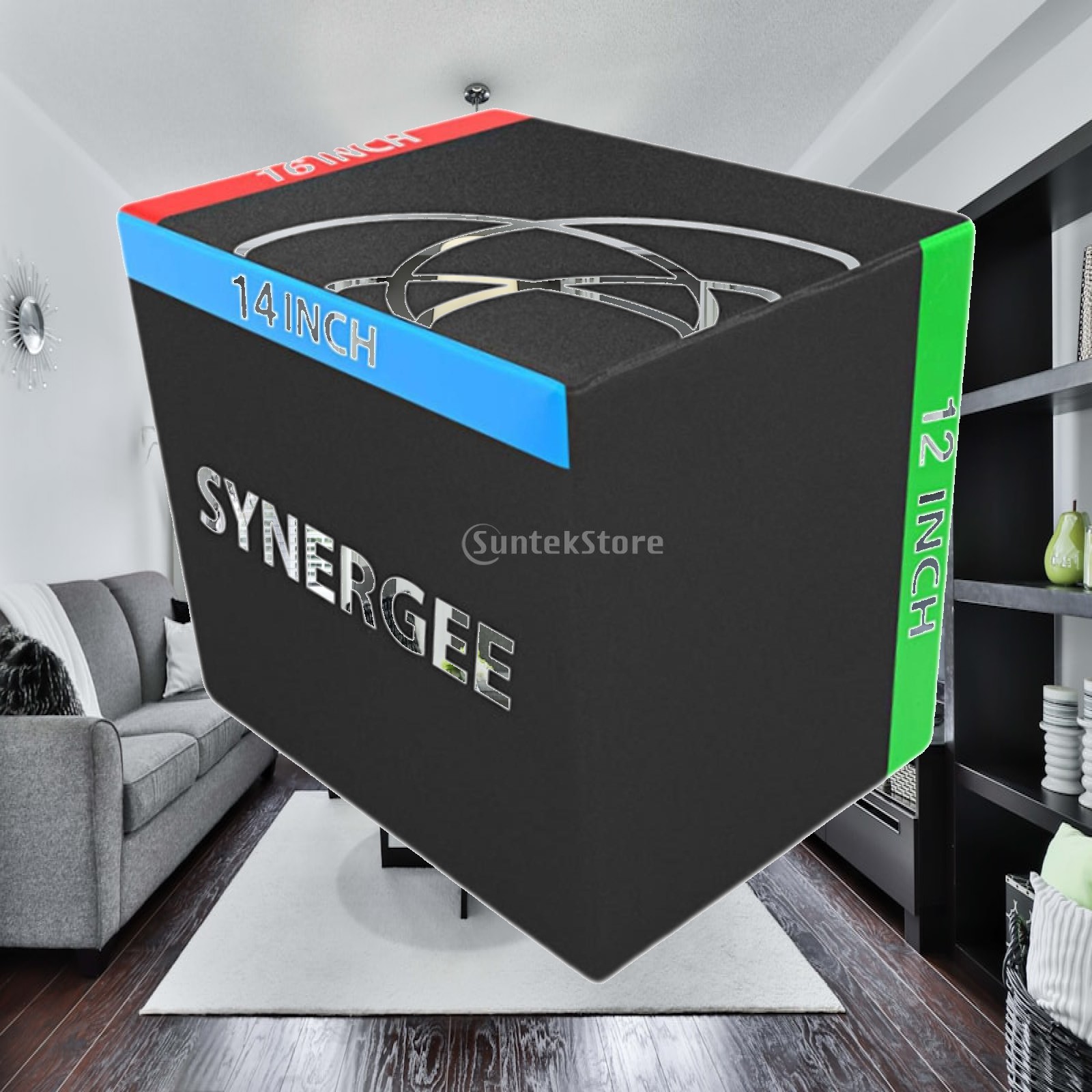 Kotak Lompat Pliometrik untuk  - Home Gym Jump Box ulasan dan harga