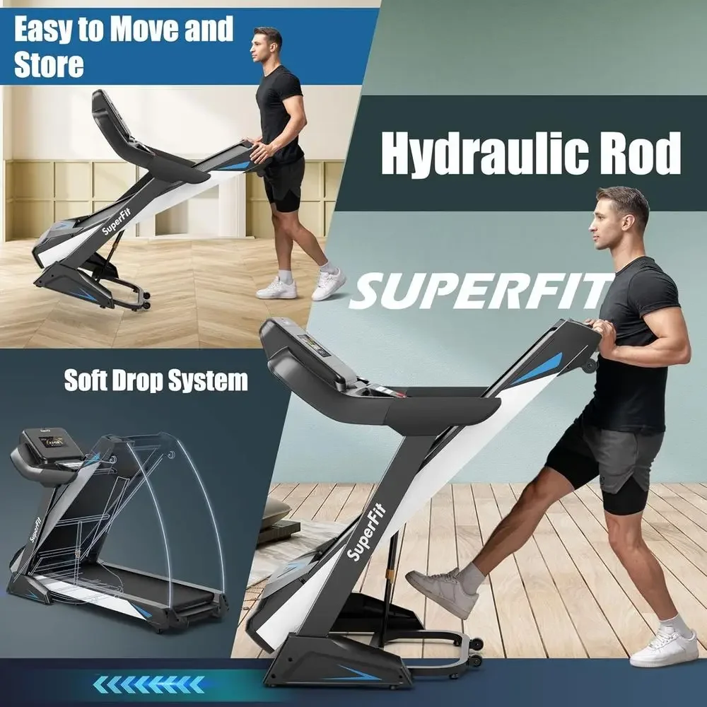 Treadmill Heavy-Duty dengan 4. - Home Gym System ulasan dan harga