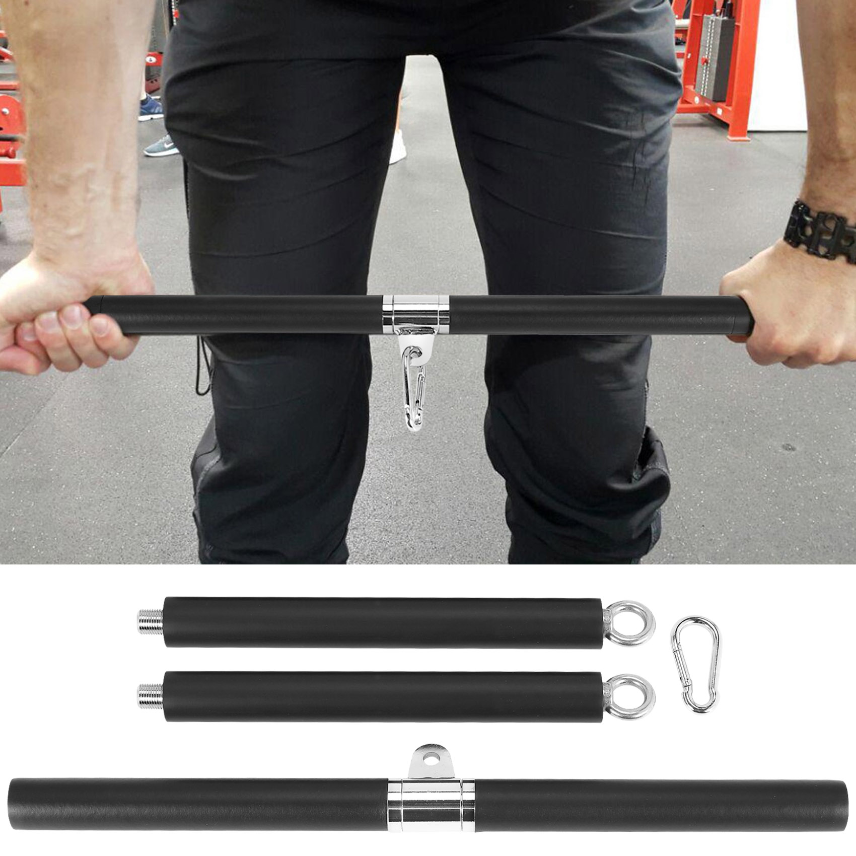 Aksesoris Mesin Kabel Bar Pull - Home Gym Lat Pulldown Machine ulasan dan harga