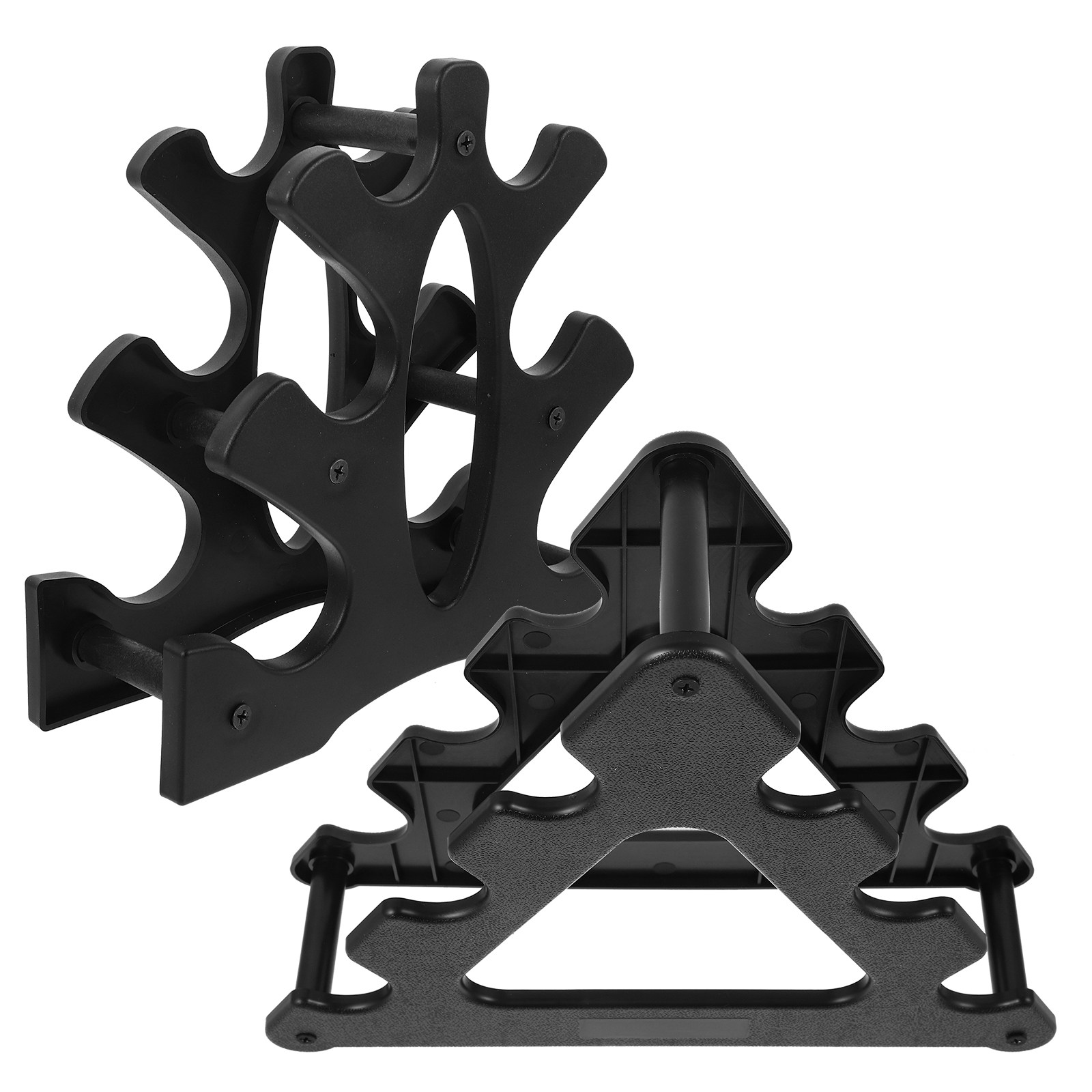 2Pcs Rak Dumbbell PP untuk Gym - Home Gym Floor ulasan dan harga