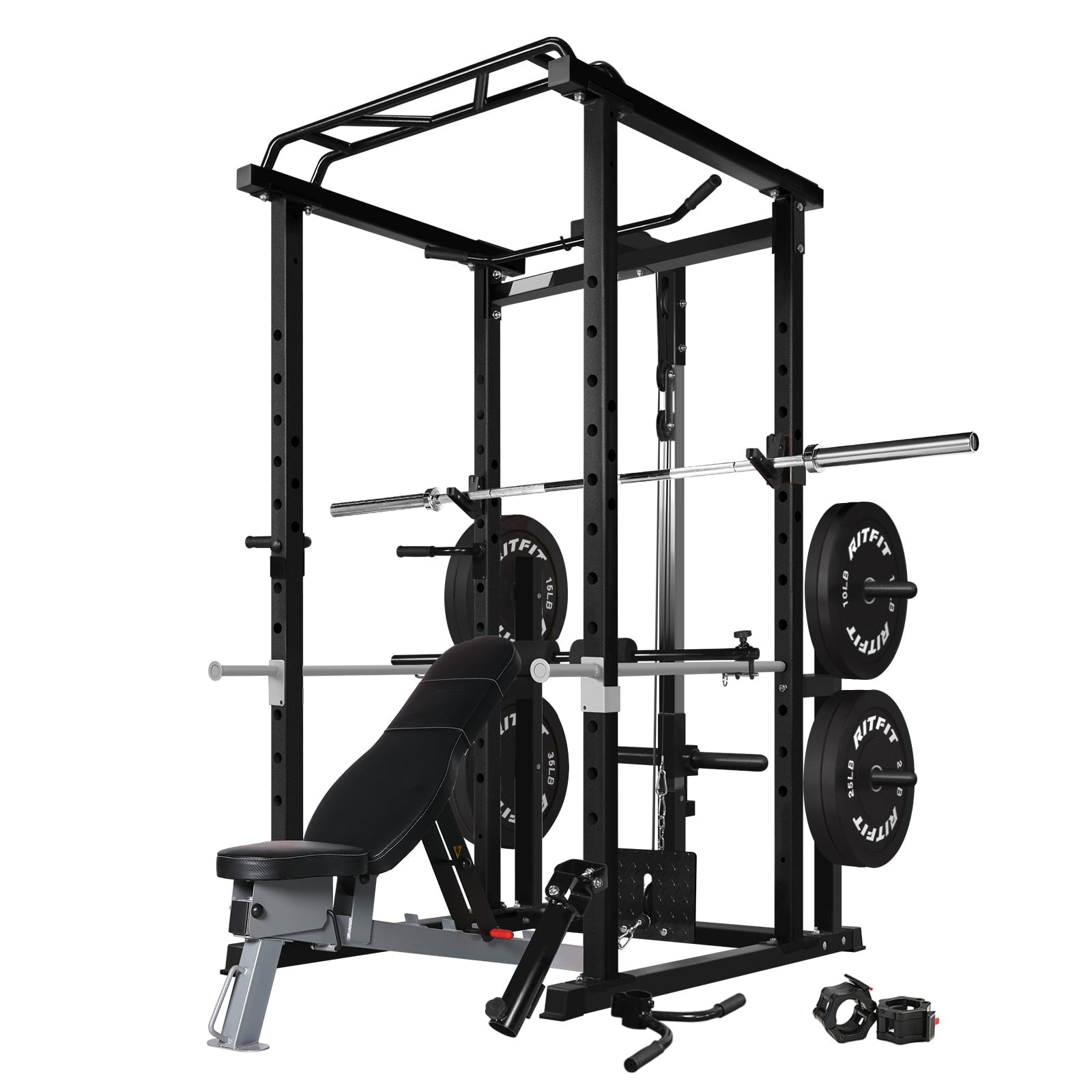 Rak Latihan Multifungsi Komers - Home Gym System ulasan dan harga