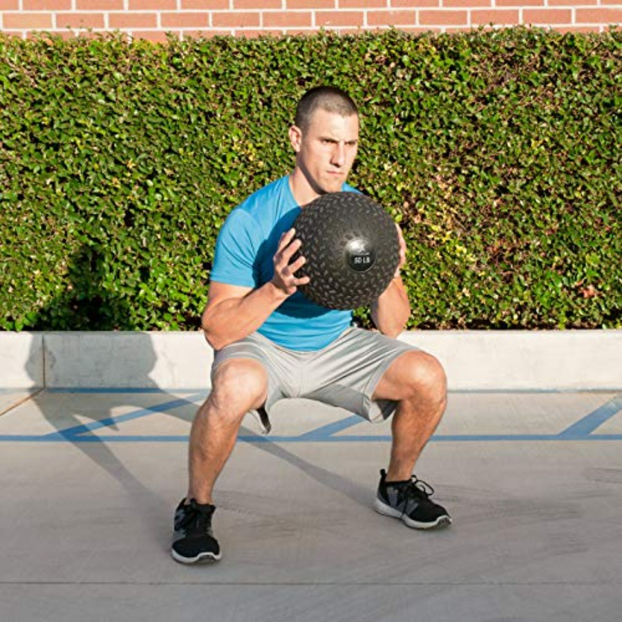 Bola Medis Slam untuk Latihan  - Medicine Ball Slam ulasan dan harga