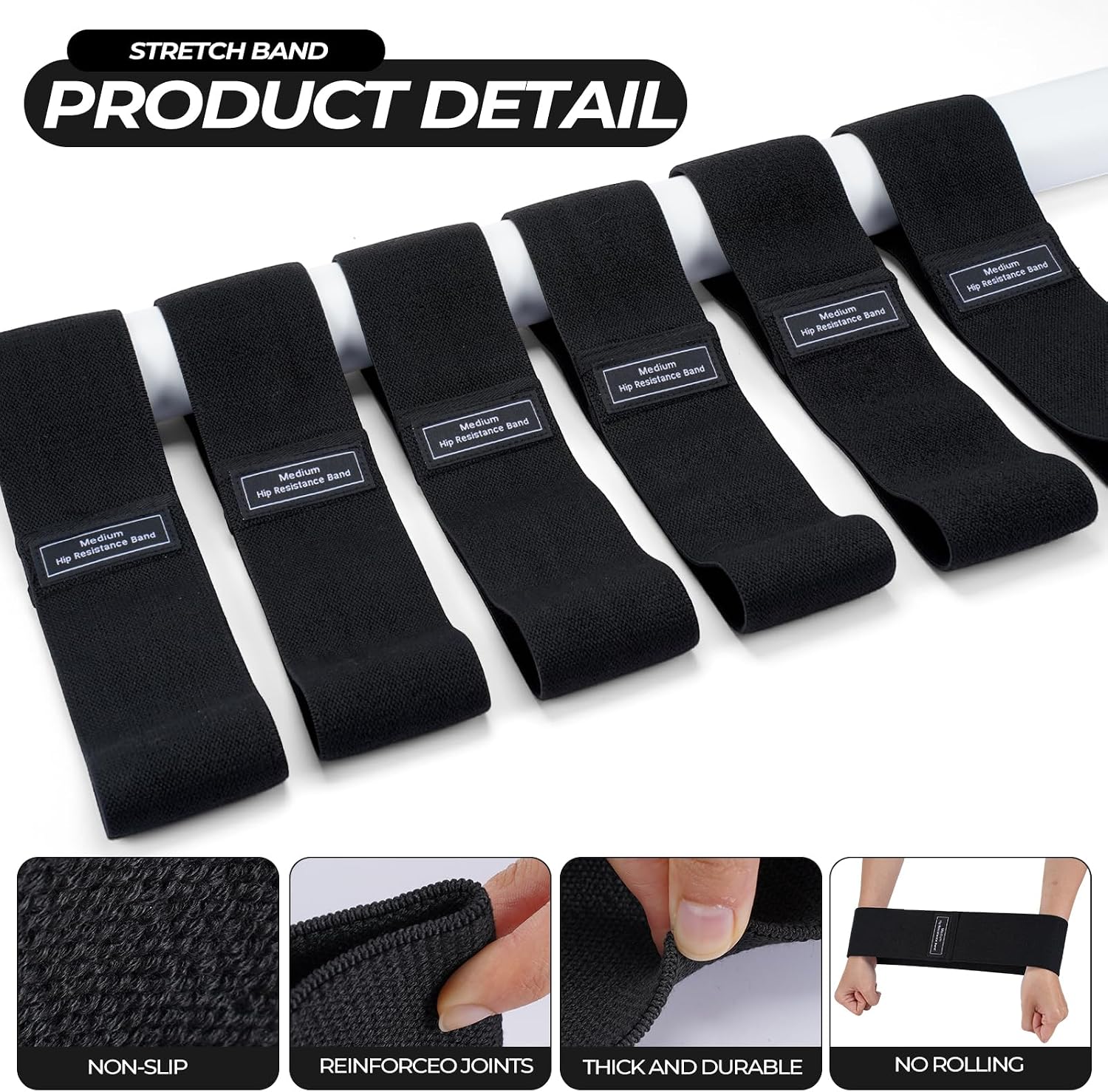 18 Pcs Set Cincin dan Bola Pil - Resistance Loop Mini Band ulasan dan harga