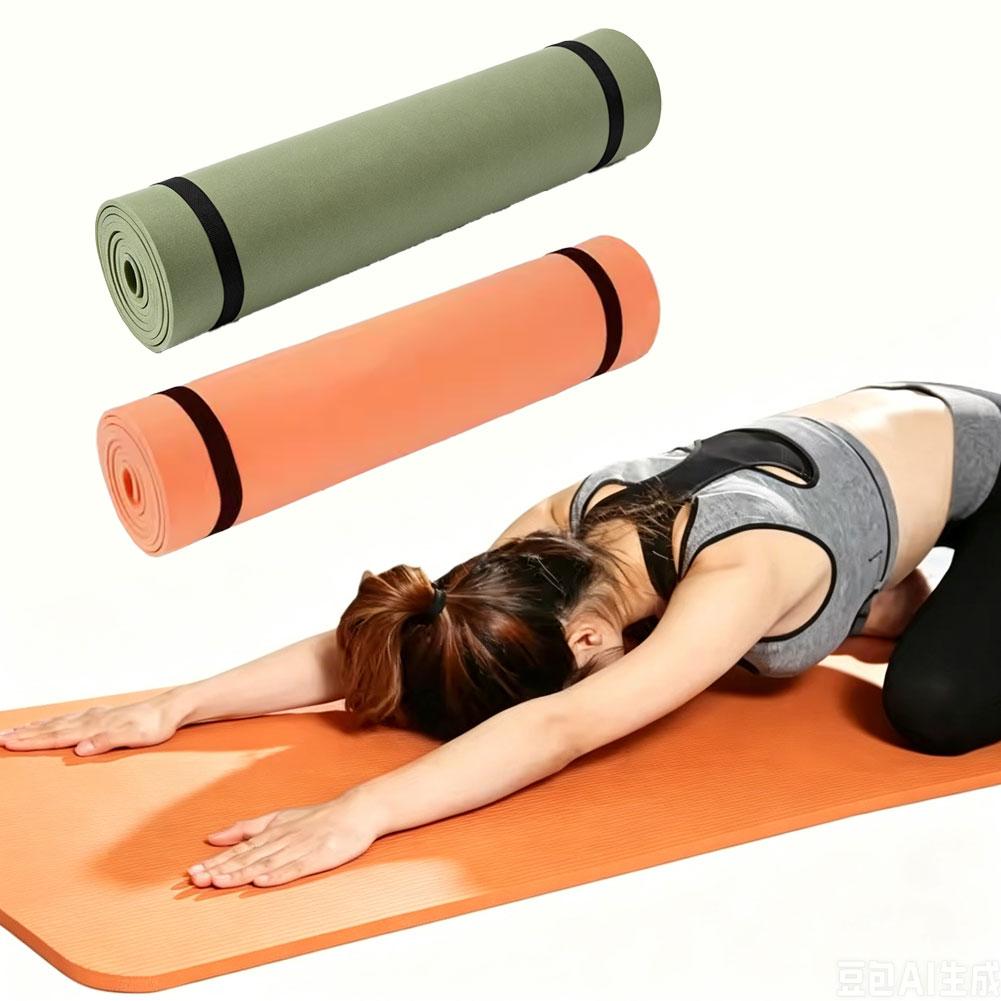 Matras Yoga Tebal Anti-selip M - Home Gym Floor ulasan dan harga
