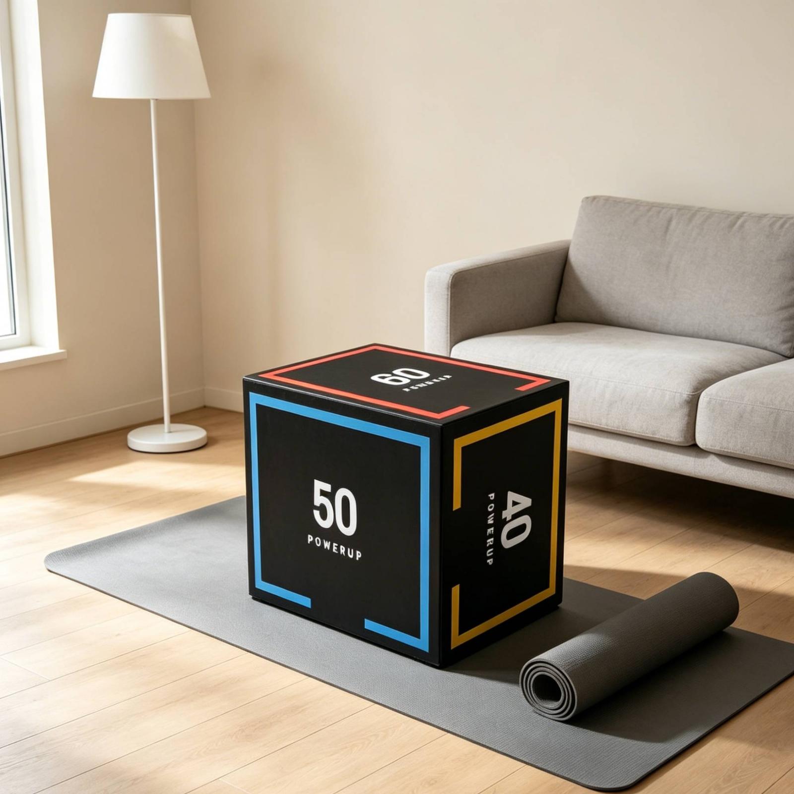 Kotak Lompat Multifungsi dari  - Home Gym Jump Box ulasan dan harga