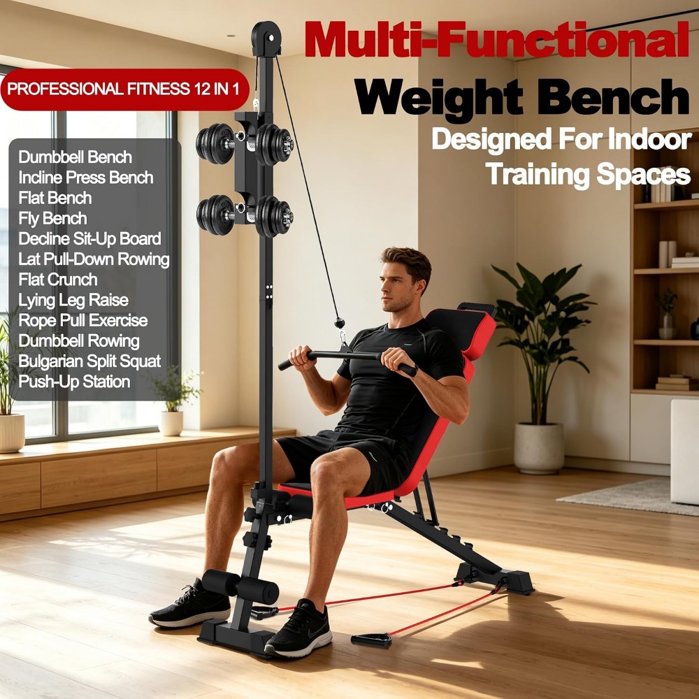 Bangku Angkat Beban Multi-Fung - Home Gym System ulasan dan harga