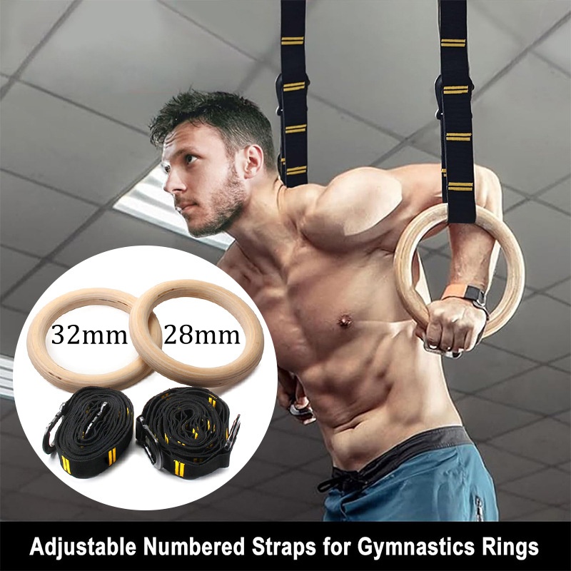 Cincin Senam Pull-up 28mm 32mm - Home Gym Simple ulasan dan harga