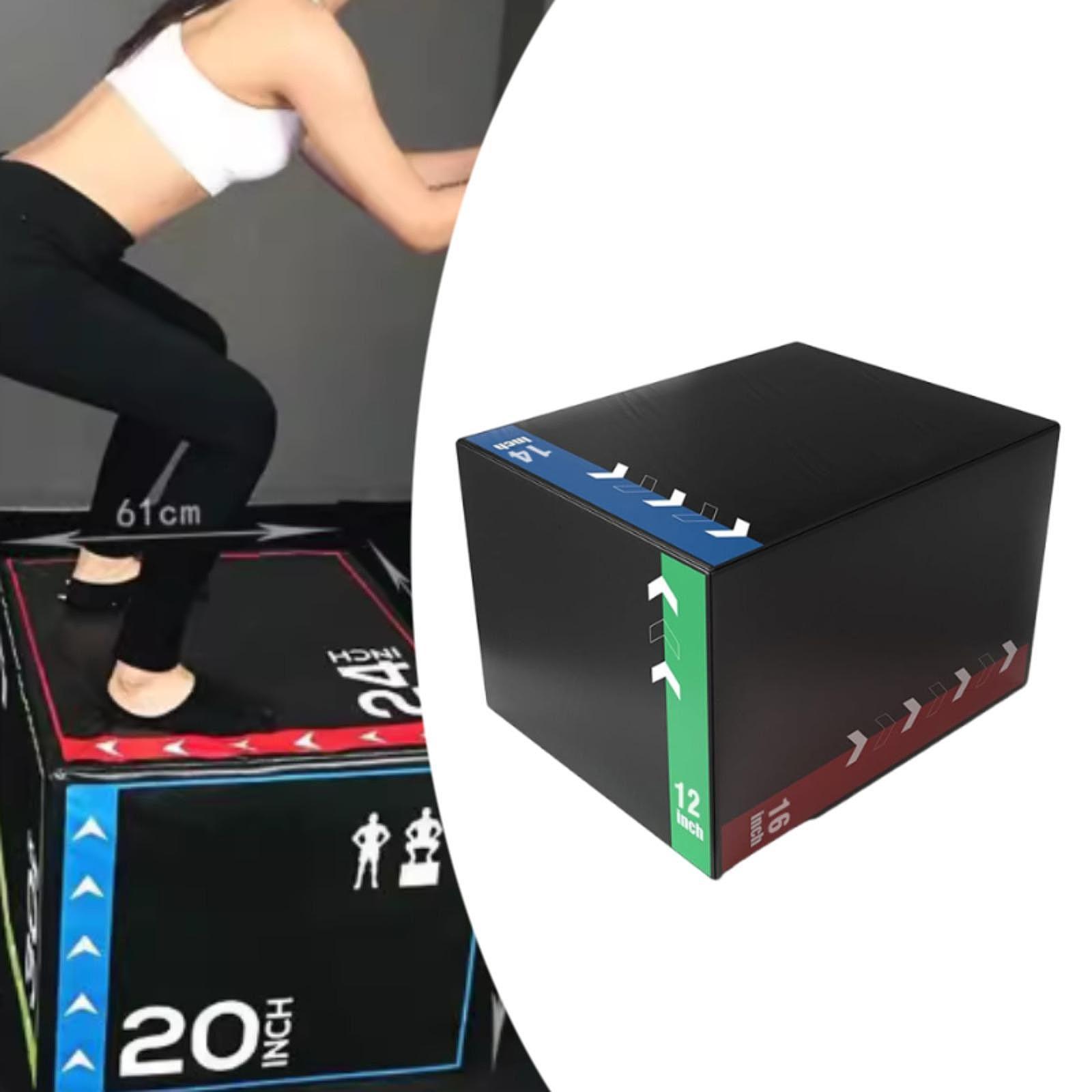 Kotak Lompat Plyometrik Heavy  - Home Gym Jump Box ulasan dan harga