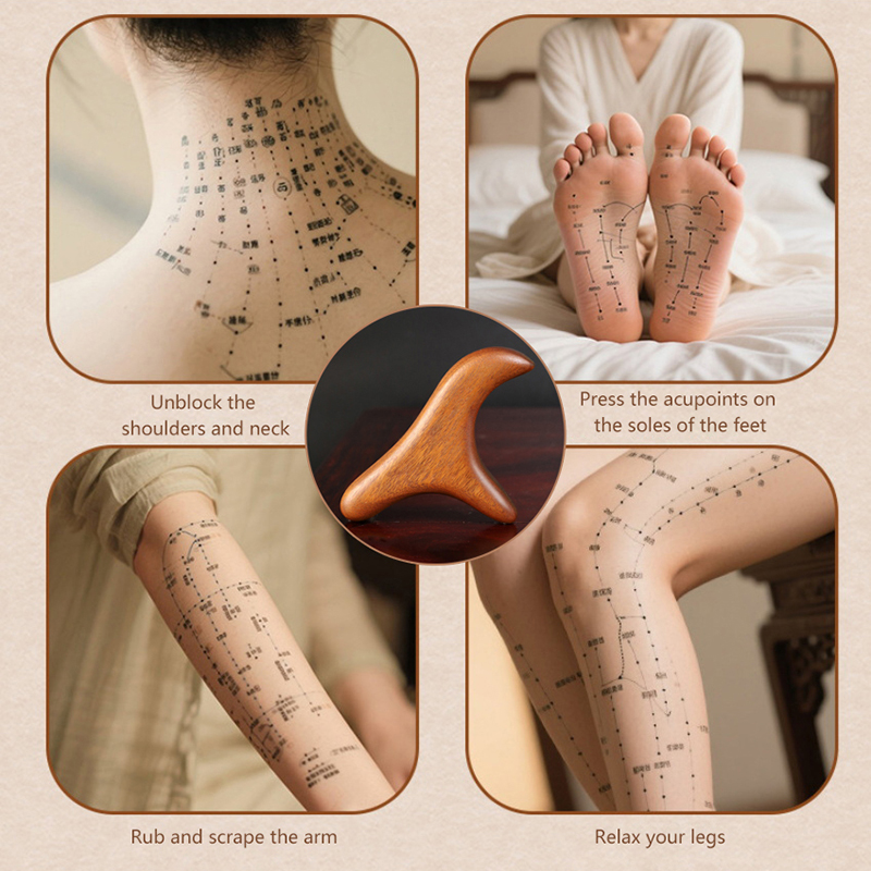 1 Buah Alat Gua Sha Pijat Titi - Home Gym Tools ulasan dan harga
