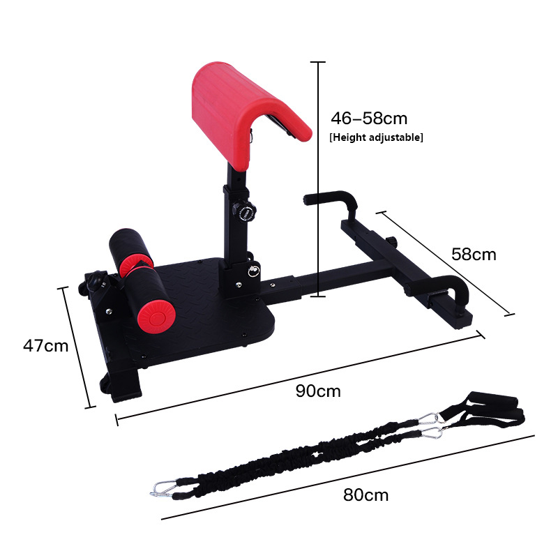 Mesin Sissy Squat 3-in-1 Alat  - Home Gym Quad ulasan dan harga